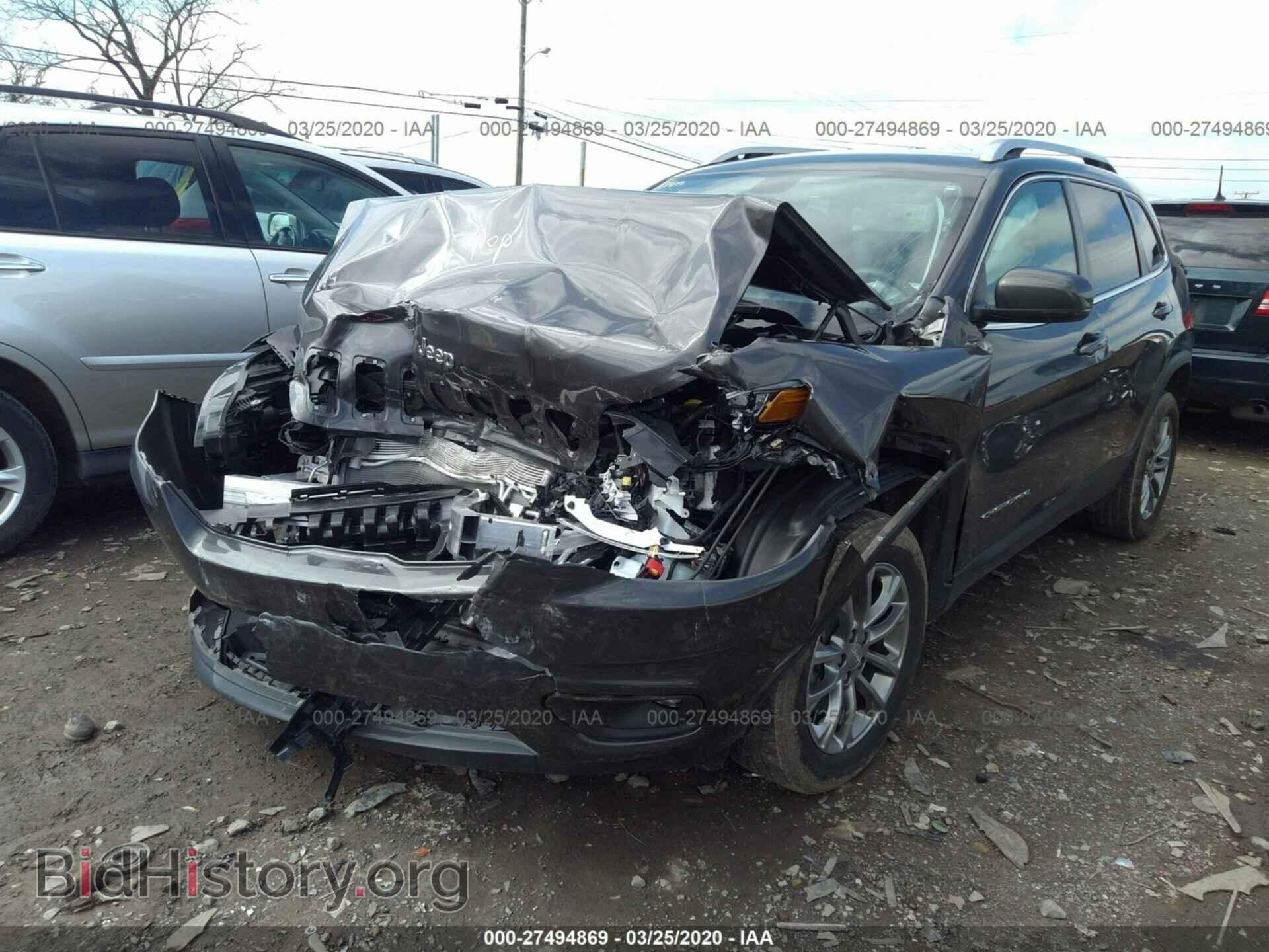 2019 JEEP CHEROKEE - VIN: 1C4PJLLB1KD377295 - Фото 2