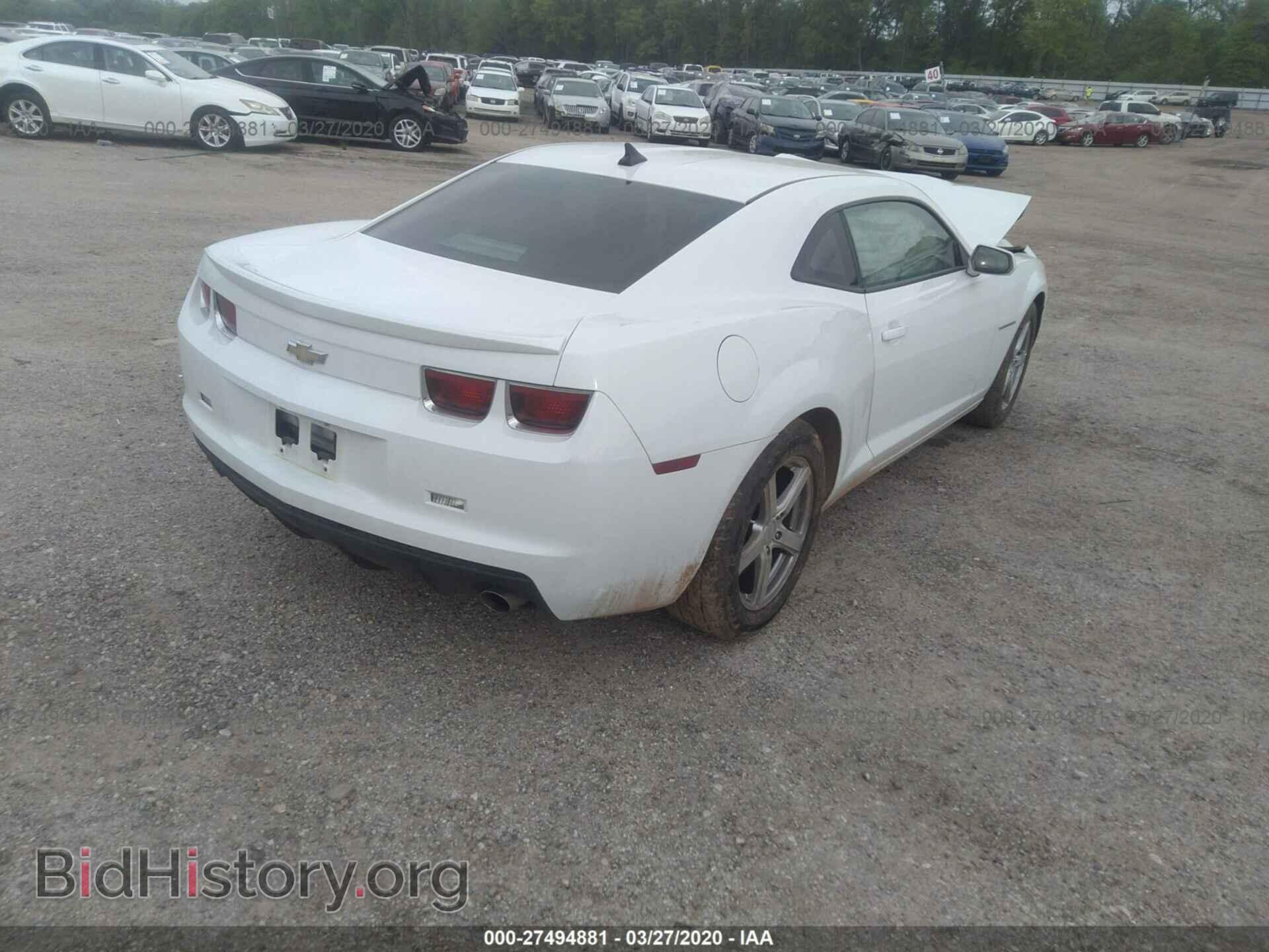 2013 CHEVROLET CAMARO - VIN: 2G1FA1E33D9130763 - Фото 4