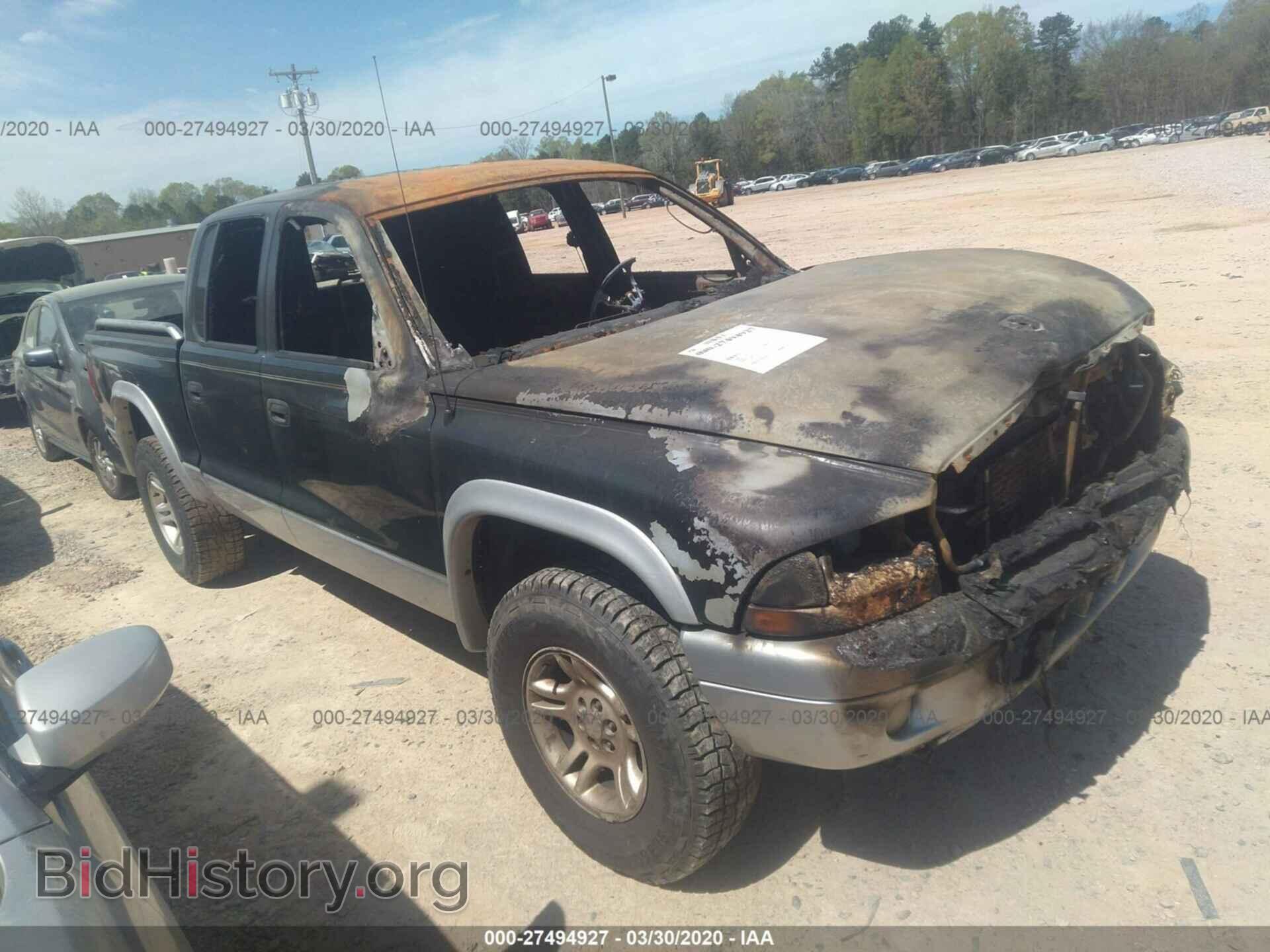 Photo 1D7HG48N23S149384 - DODGE DAKOTA 2003
