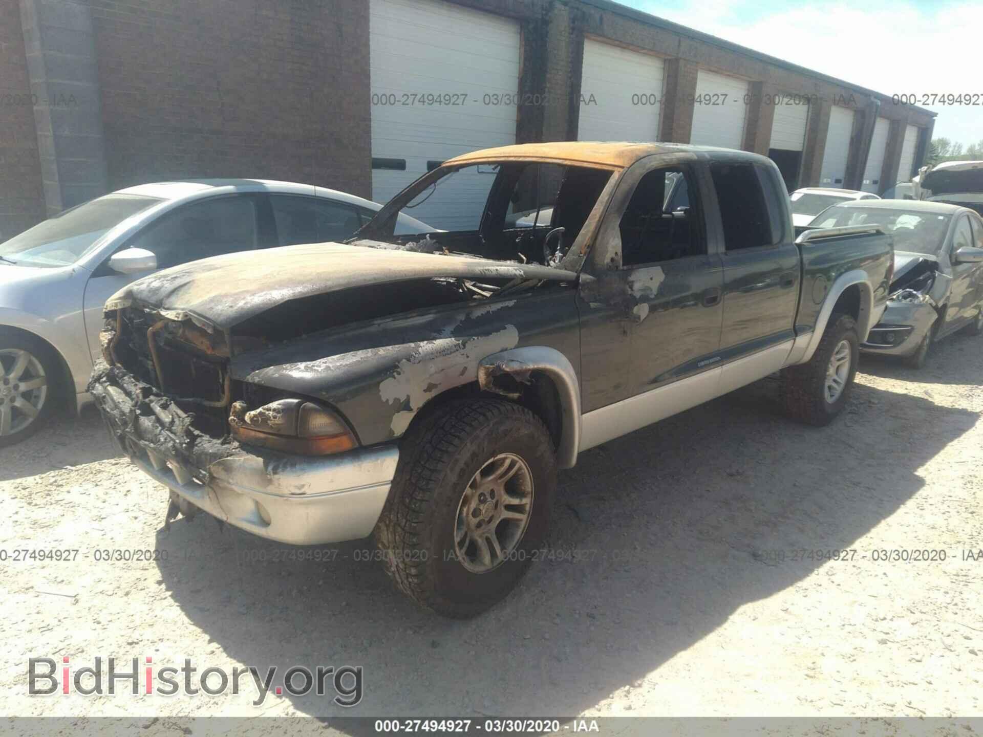 2003 DODGE DAKOTA - VIN: 1D7HG48N23S149384 - Фото 2