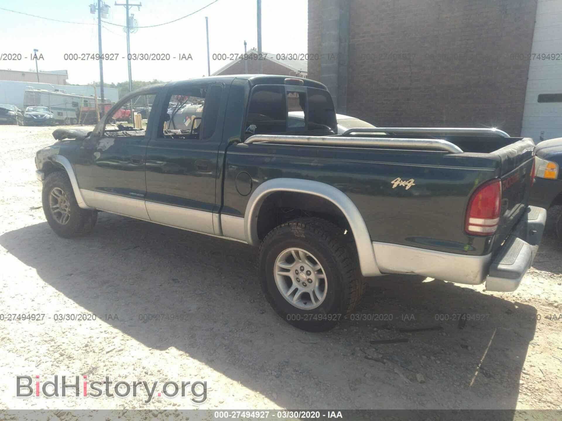 2003 DODGE DAKOTA - VIN: 1D7HG48N23S149384 - Фото 3
