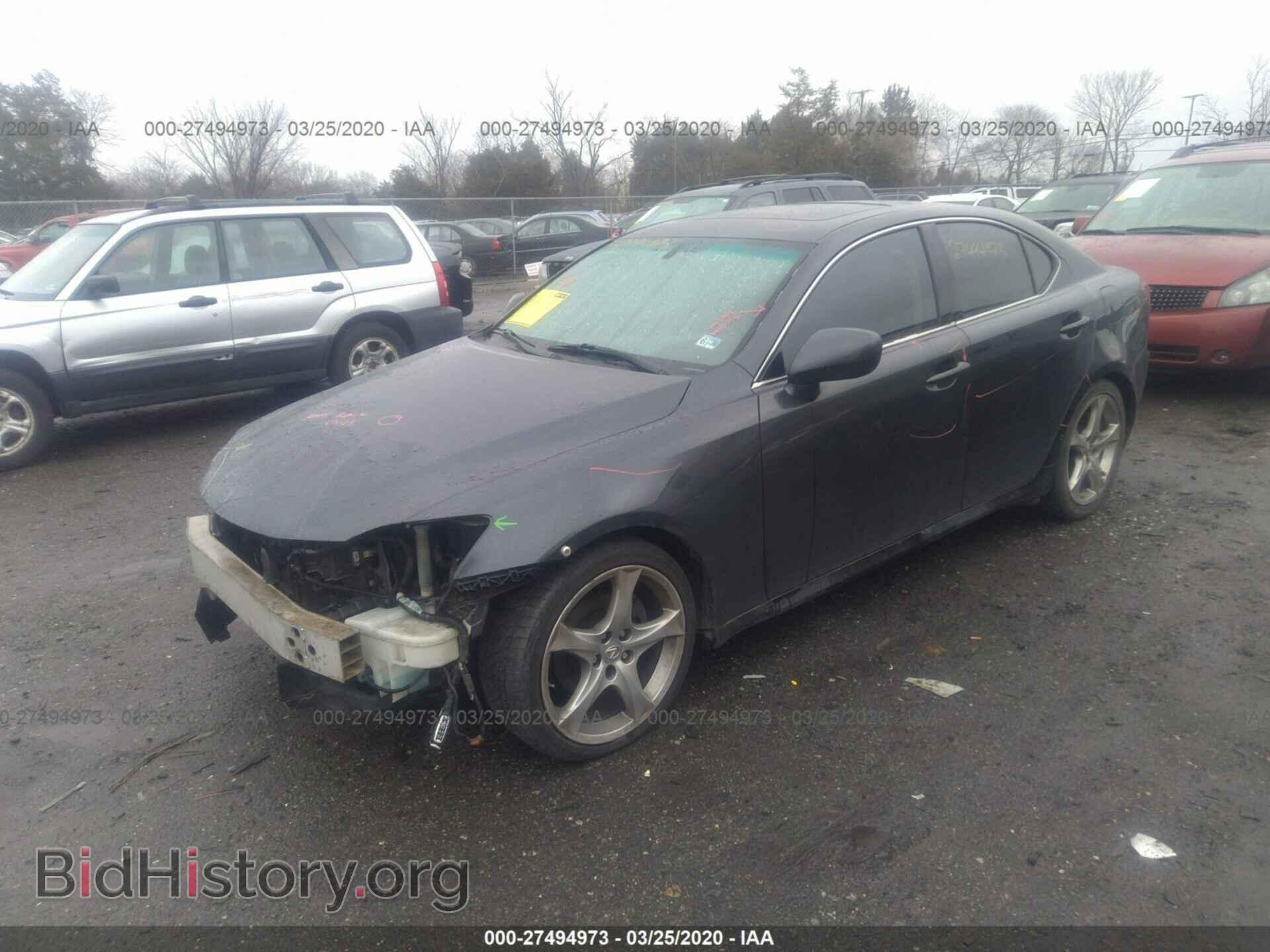 2007 LEXUS IS - VIN: JTHBK262672023822 - Фото 2
