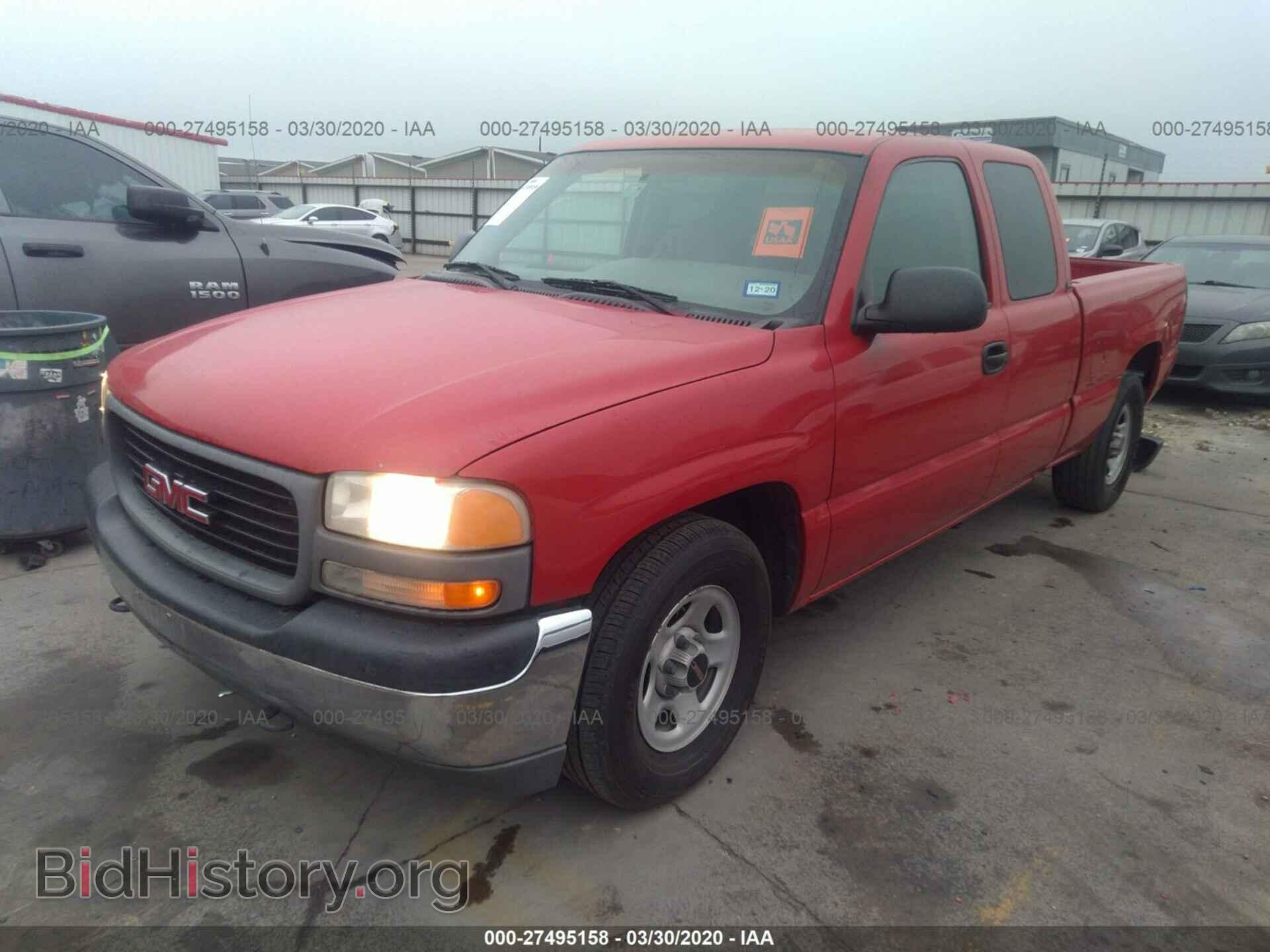 2001 GMC NEW SIERRA - VIN: 2GTEC19V311237105 - Фото 2
