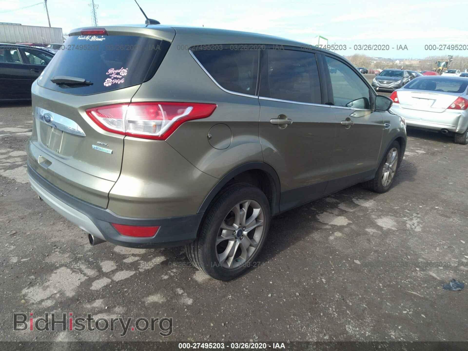2013 FORD ESCAPE - VIN: 1FMCU0HX8DUD19384 - Фото 4