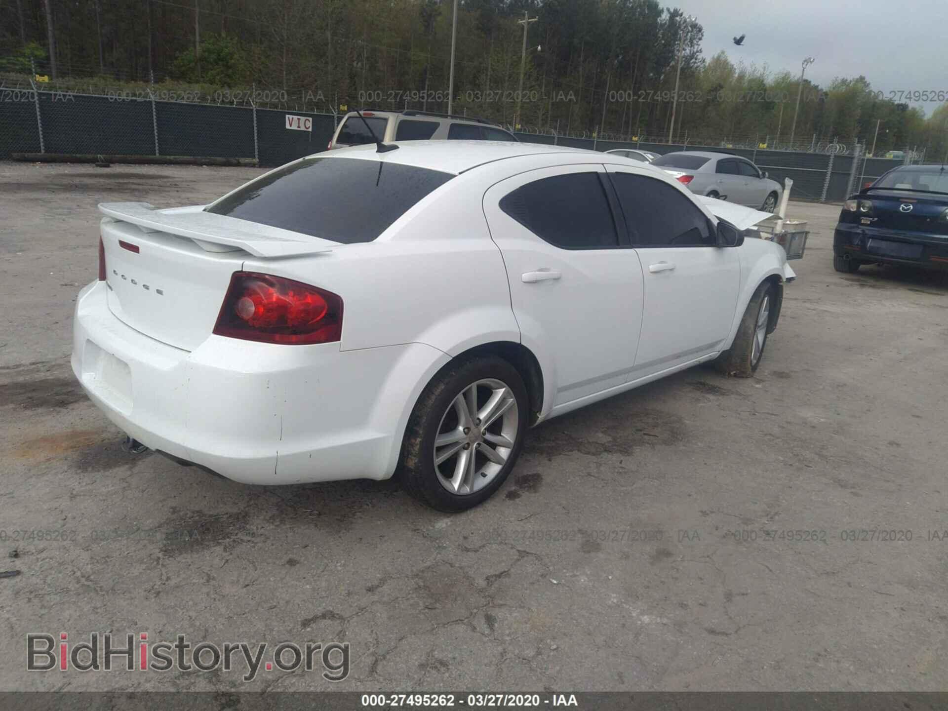 2014 DODGE AVENGER - VIN: 1C3CDZAG3EN132511 - Фото 4