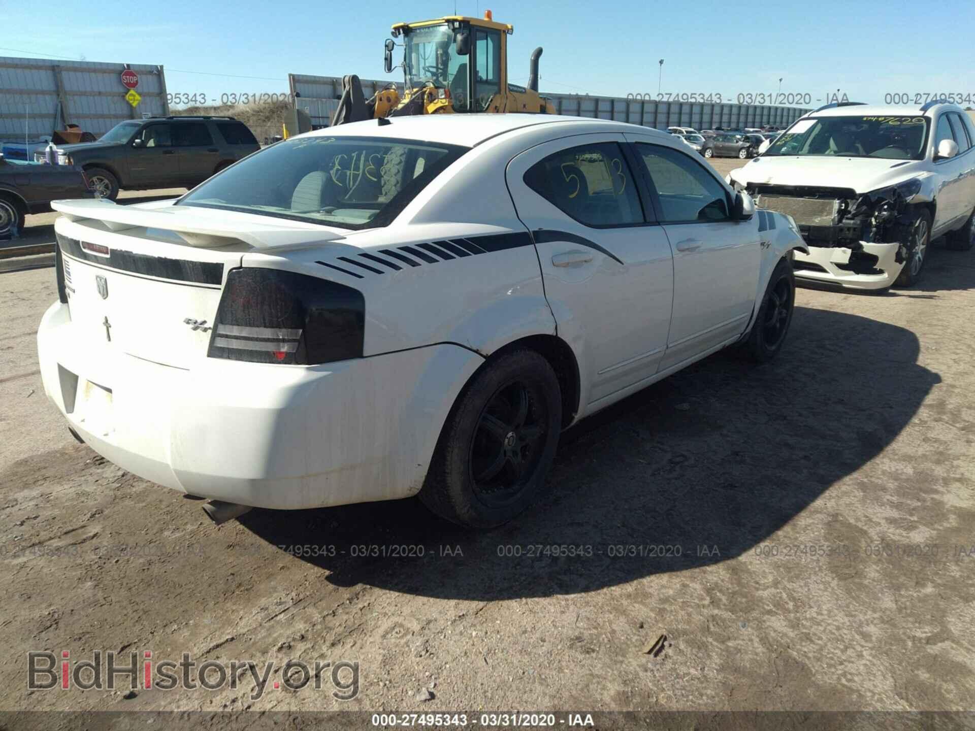 2008 DODGE AVENGER - VIN: 1B3LD76M08N693320 - Фото 4