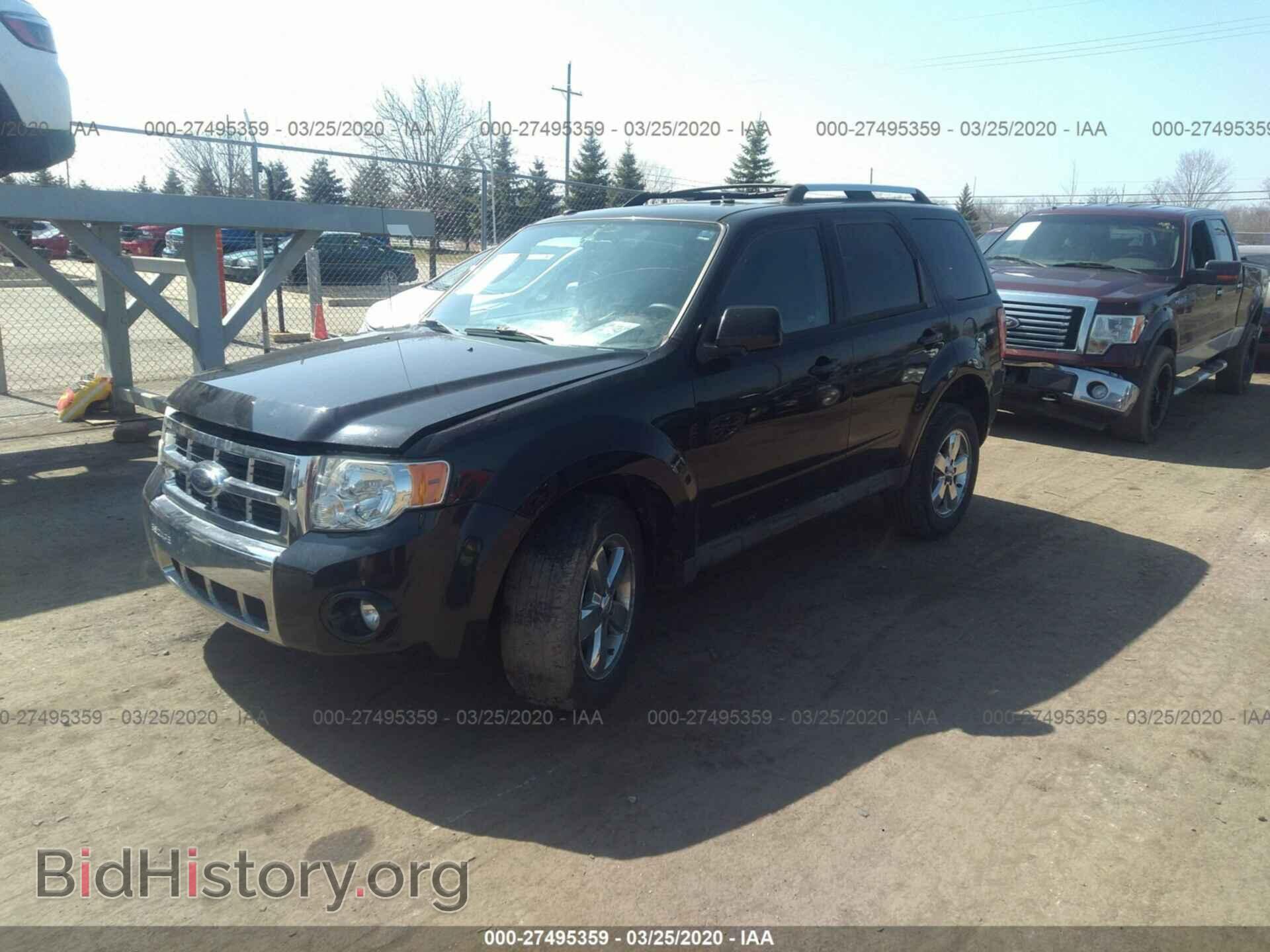 2009 FORD ESCAPE - VIN: 1FMCU04G09KB11296 - Фото 2