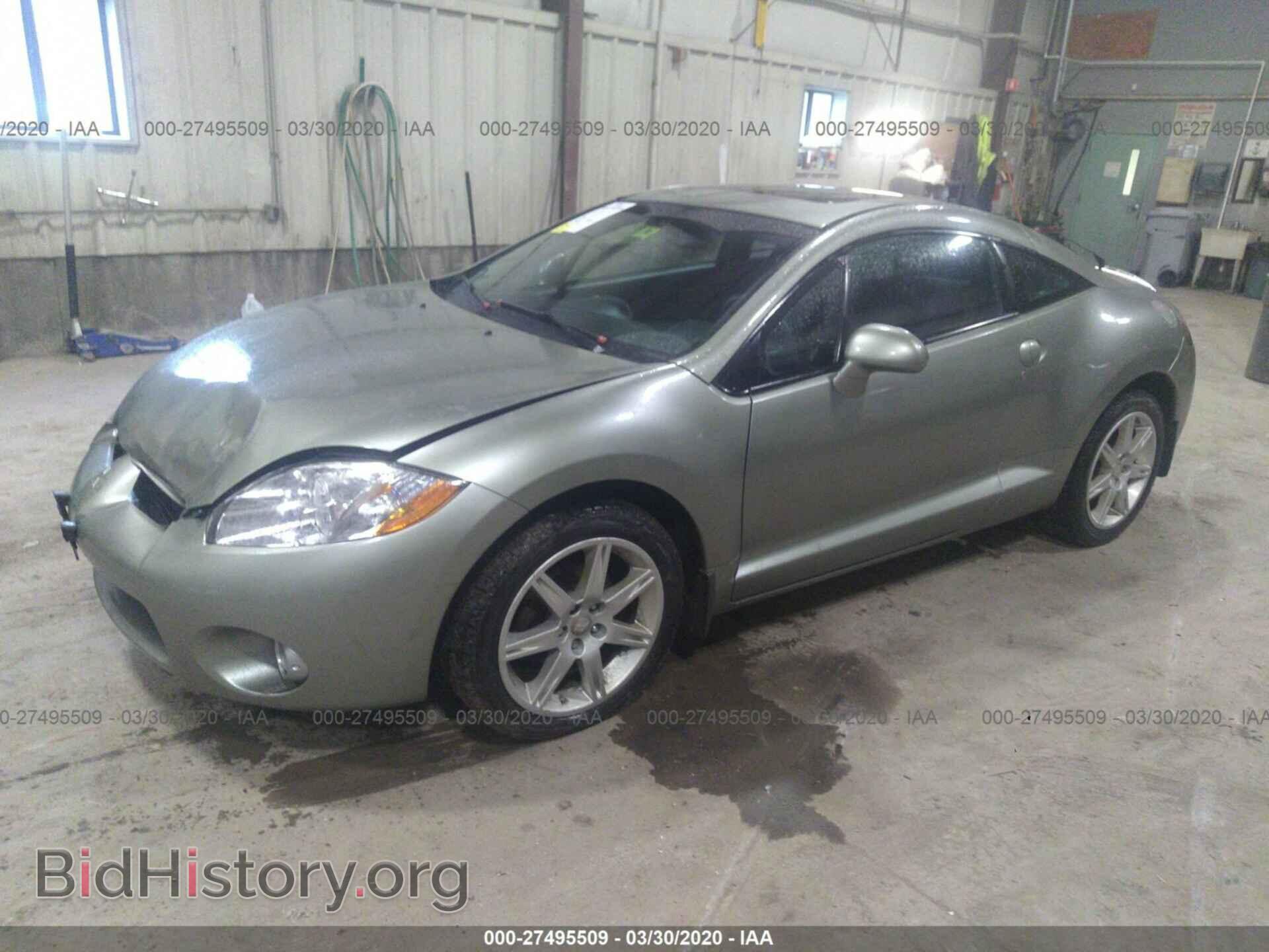 2008 MITSUBISHI ECLIPSE - VIN: 4A3AK34T18E030446 - Фото 2