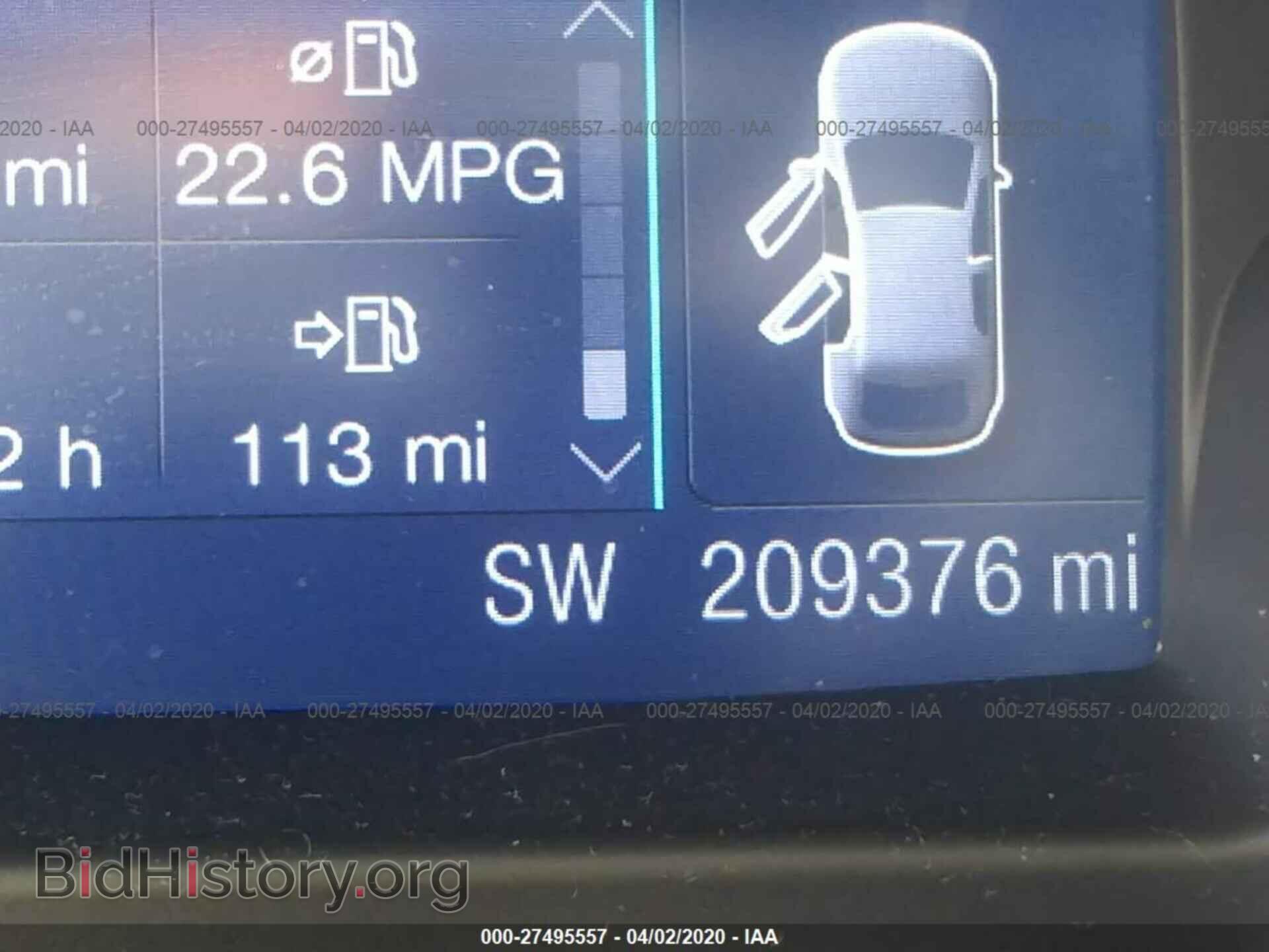 2013 FORD ESCAPE - VIN: 1FMCU0G93DUC73014 - Фото 7