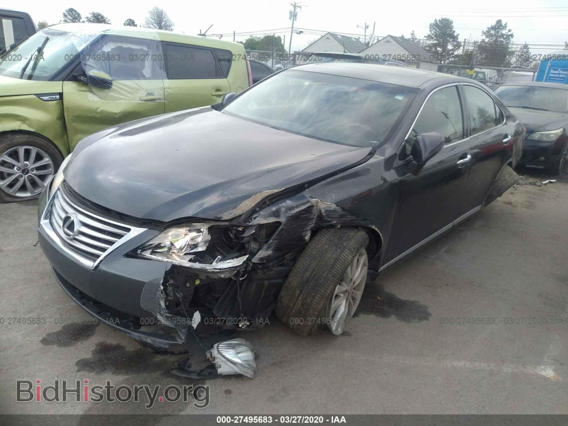 2010 LEXUS ES 350 - VIN: JTHBK1EG7A2361275 - Фото 2