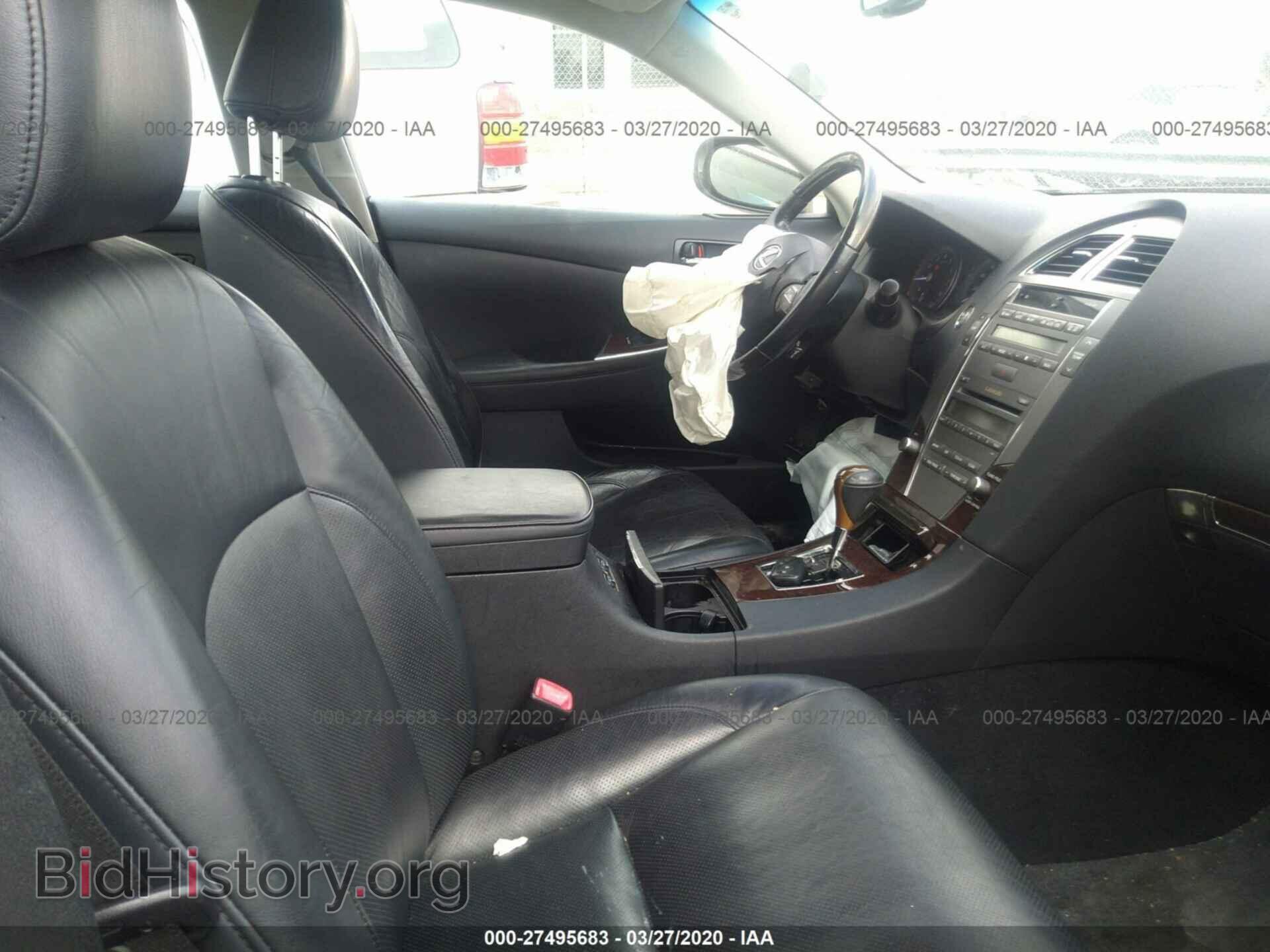 2010 LEXUS ES 350 - VIN: JTHBK1EG7A2361275 - Фото 5