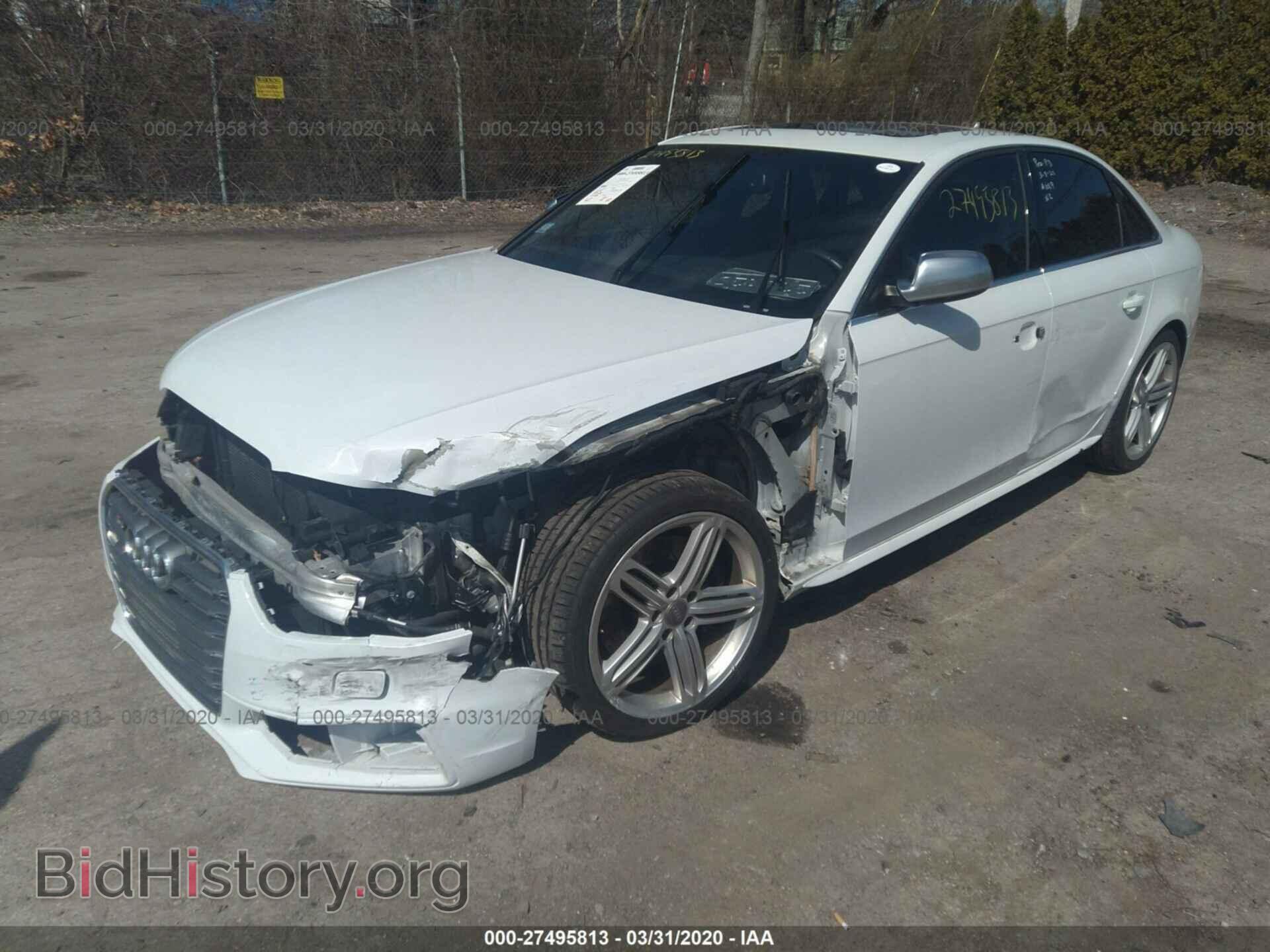 2013 AUDI S4 - VIN: WAUDGAFL6DA137817 - Фото 2