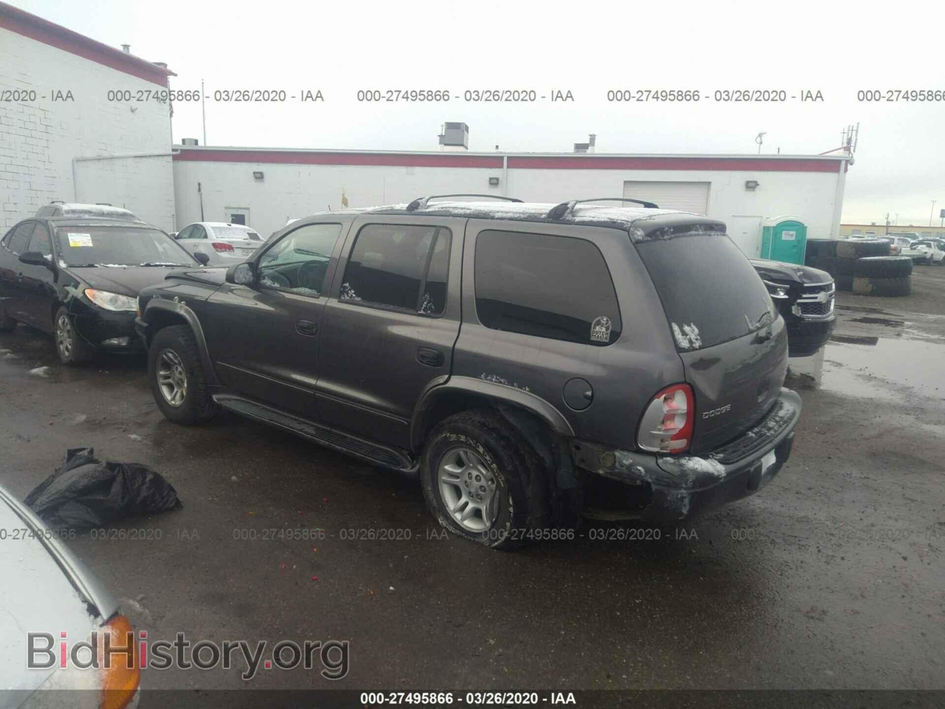 2003 DODGE DURANGO - VIN: 1D4HS48N03F597353 - Фото 3