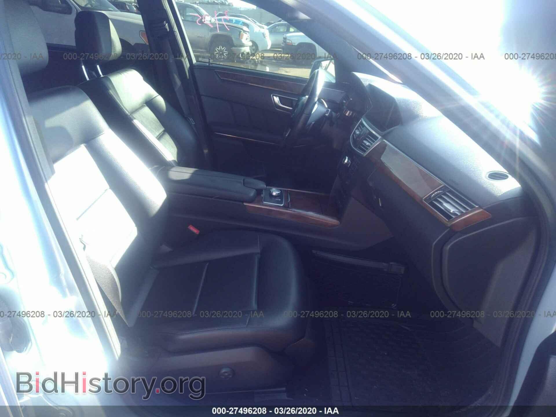 2013 MERCEDES-BENZ E - VIN: WDDHF8JB7DA687368 - Фото 5