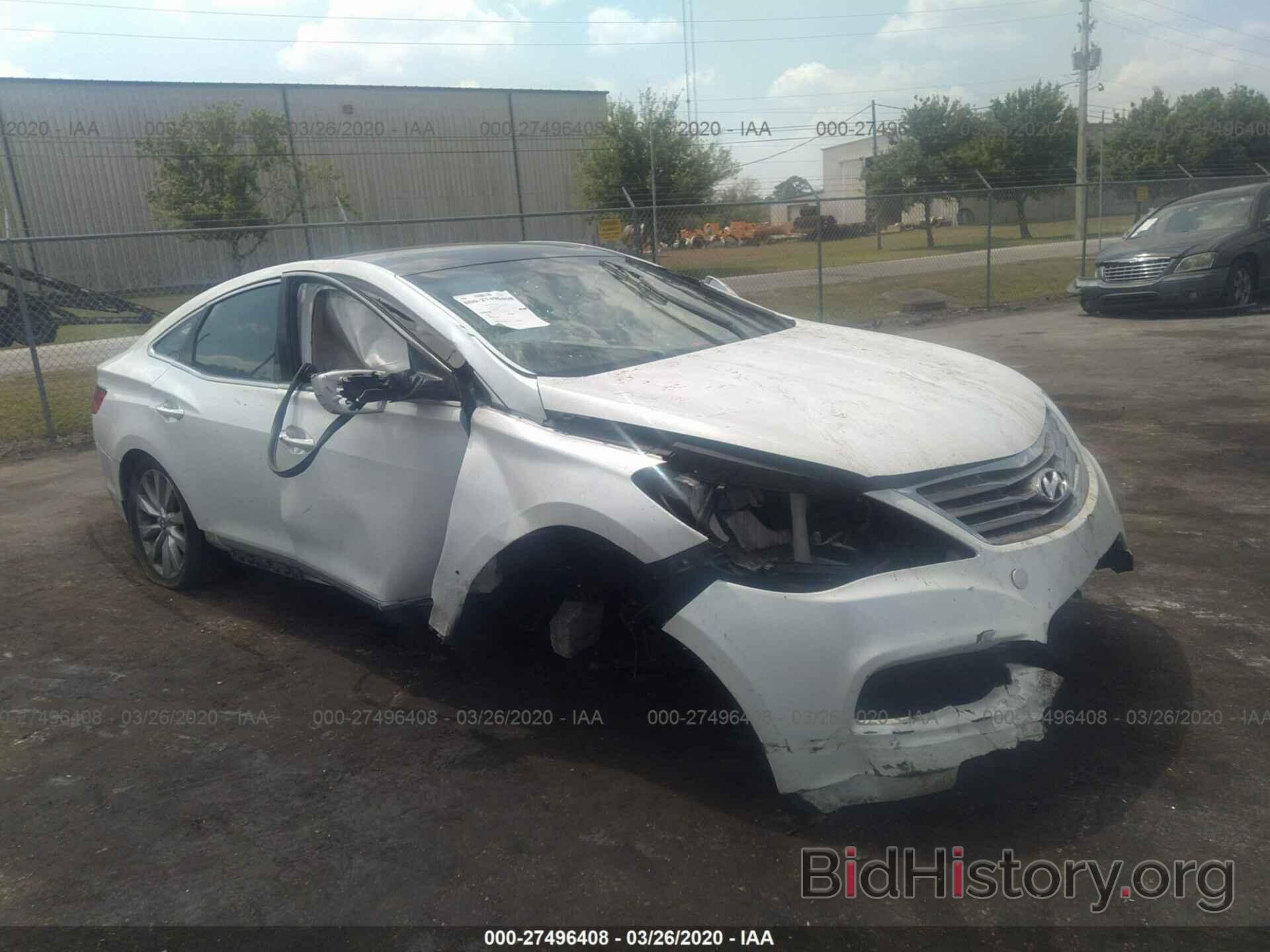 Photo KMHFH4JG0DA326852 - HYUNDAI AZERA 2013