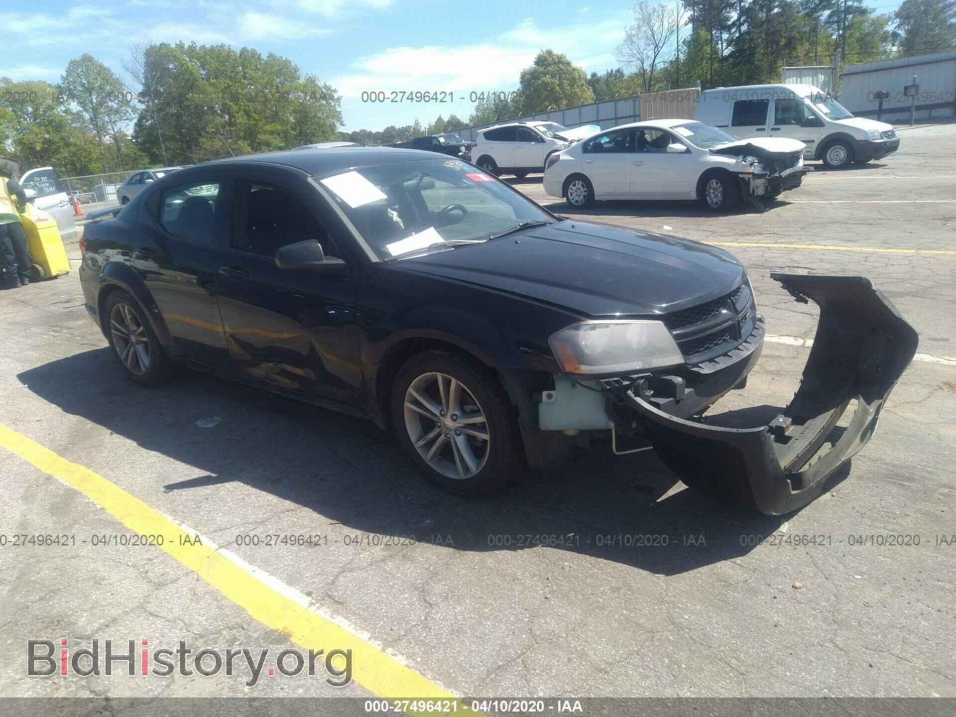 Photo 1C3CDZAB4EN189675 - DODGE AVENGER 2014