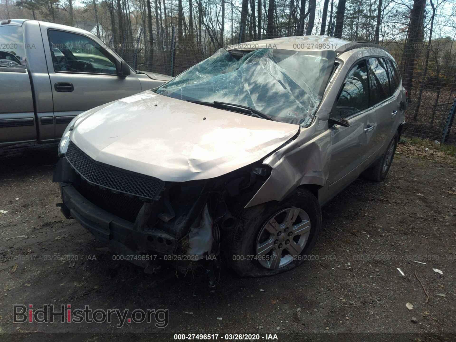 2012 CHEVROLET TRAVERSE - VIN: 1GNKRGED2CJ239820 - Фото 2