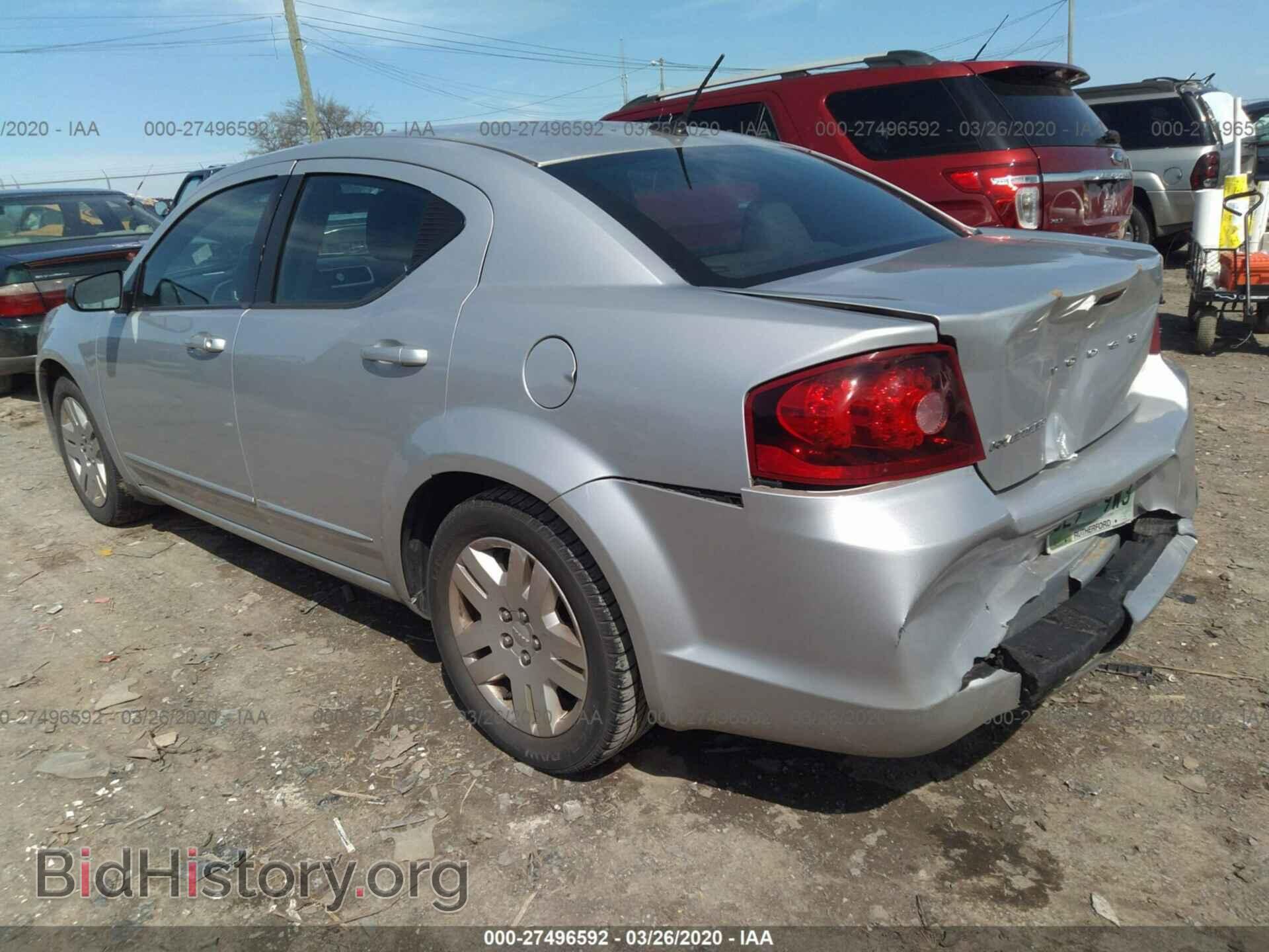 2012 DODGE AVENGER - VIN: 1C3CDZAB3CN259132 - Фото 3