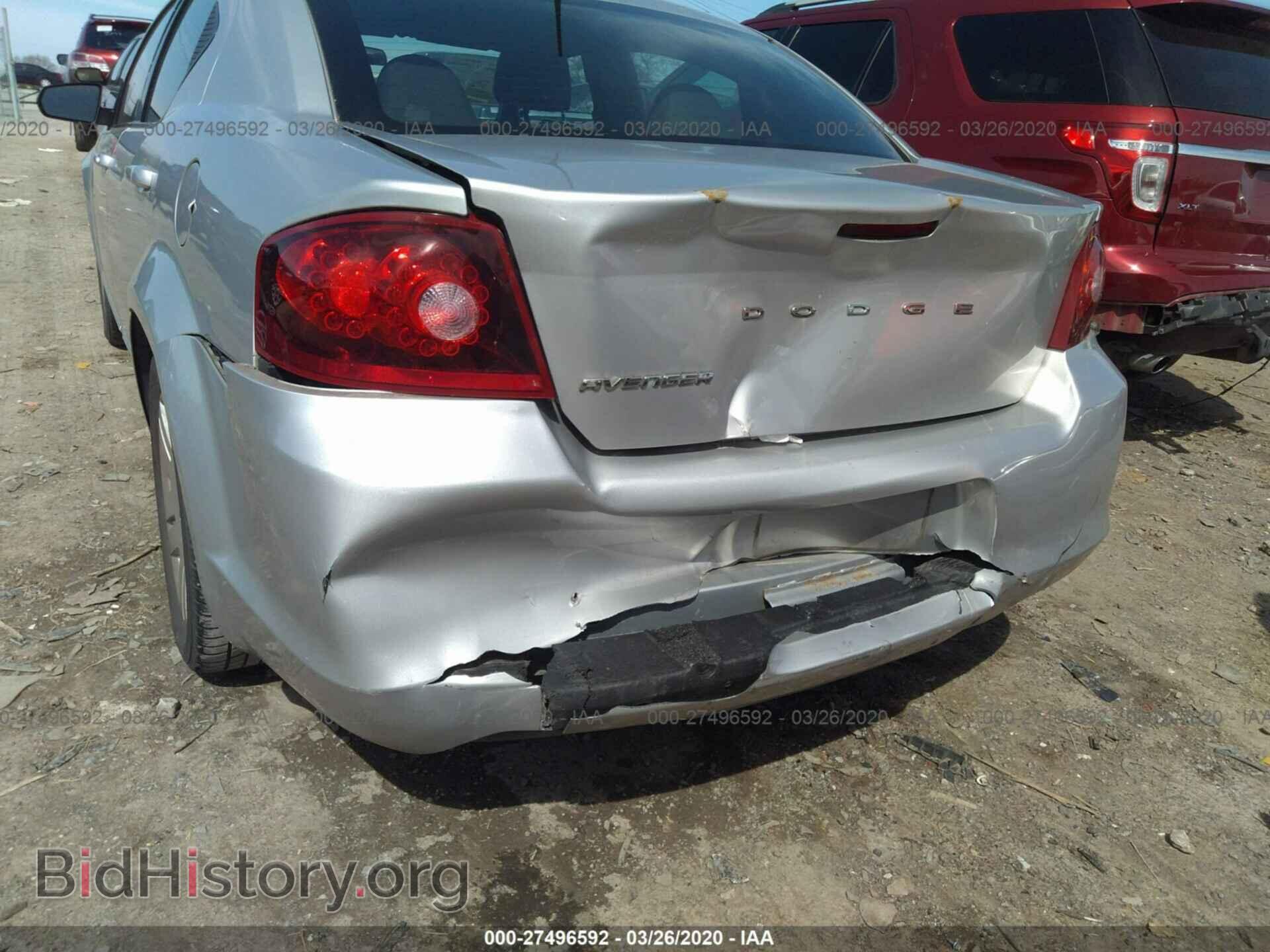 2012 DODGE AVENGER - VIN: 1C3CDZAB3CN259132 - Фото 6