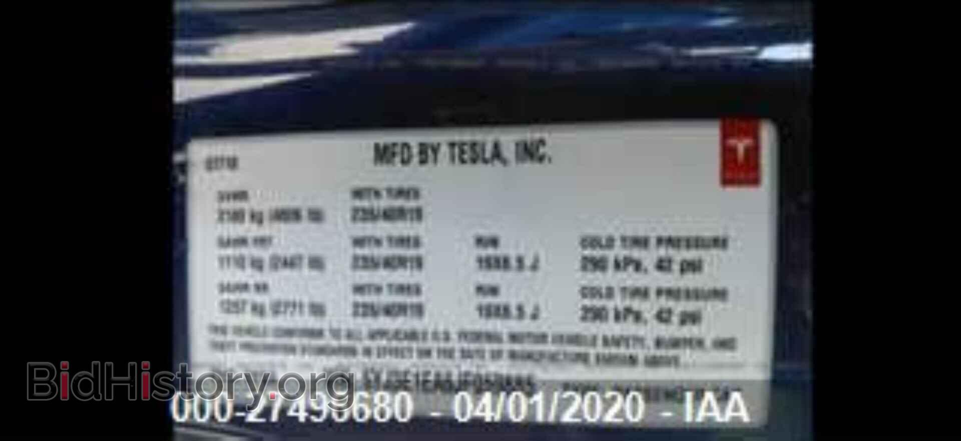 2018 TESLA MODEL 3 - VIN: 5YJ3E1EA6JF059885 - Фото 7