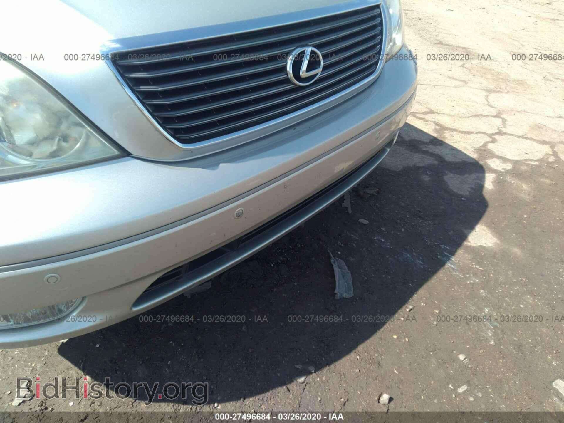 2002 LEXUS LS - VIN: JTHBN30F920082411 - Фото 6
