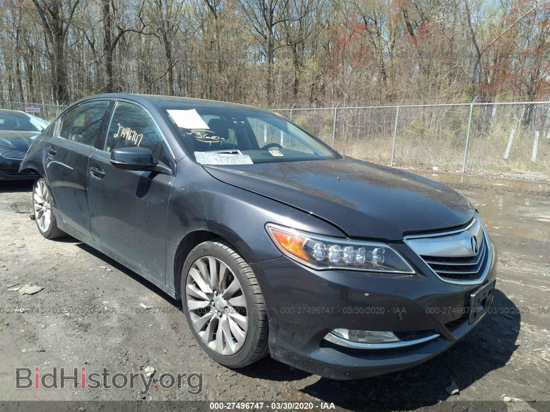 Photo JH4KC1F55EC006857 - ACURA RLX 2014