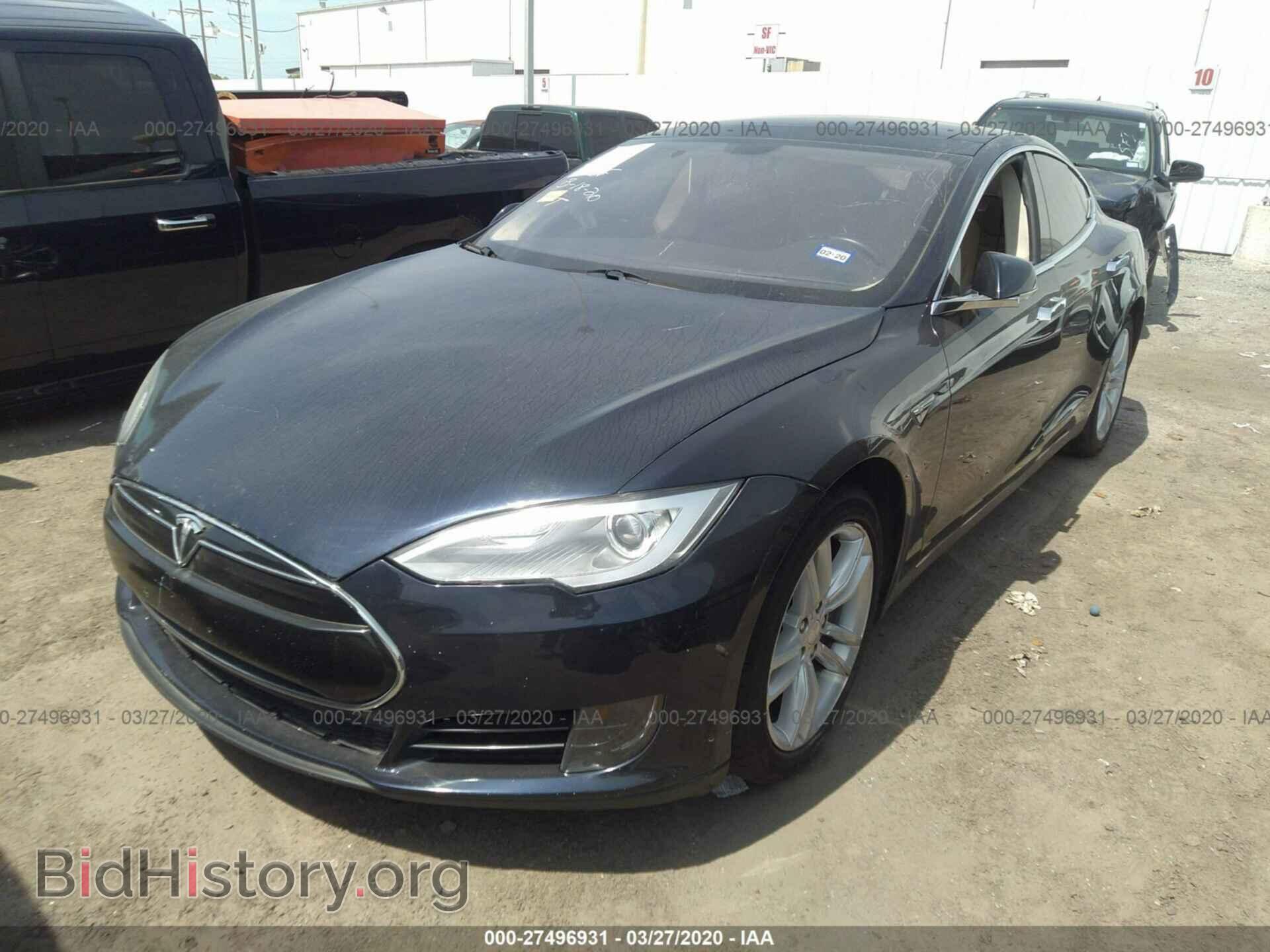 2014 TESLA MODEL S - VIN: 5YJSA1H10EFP34526 - Photo 2