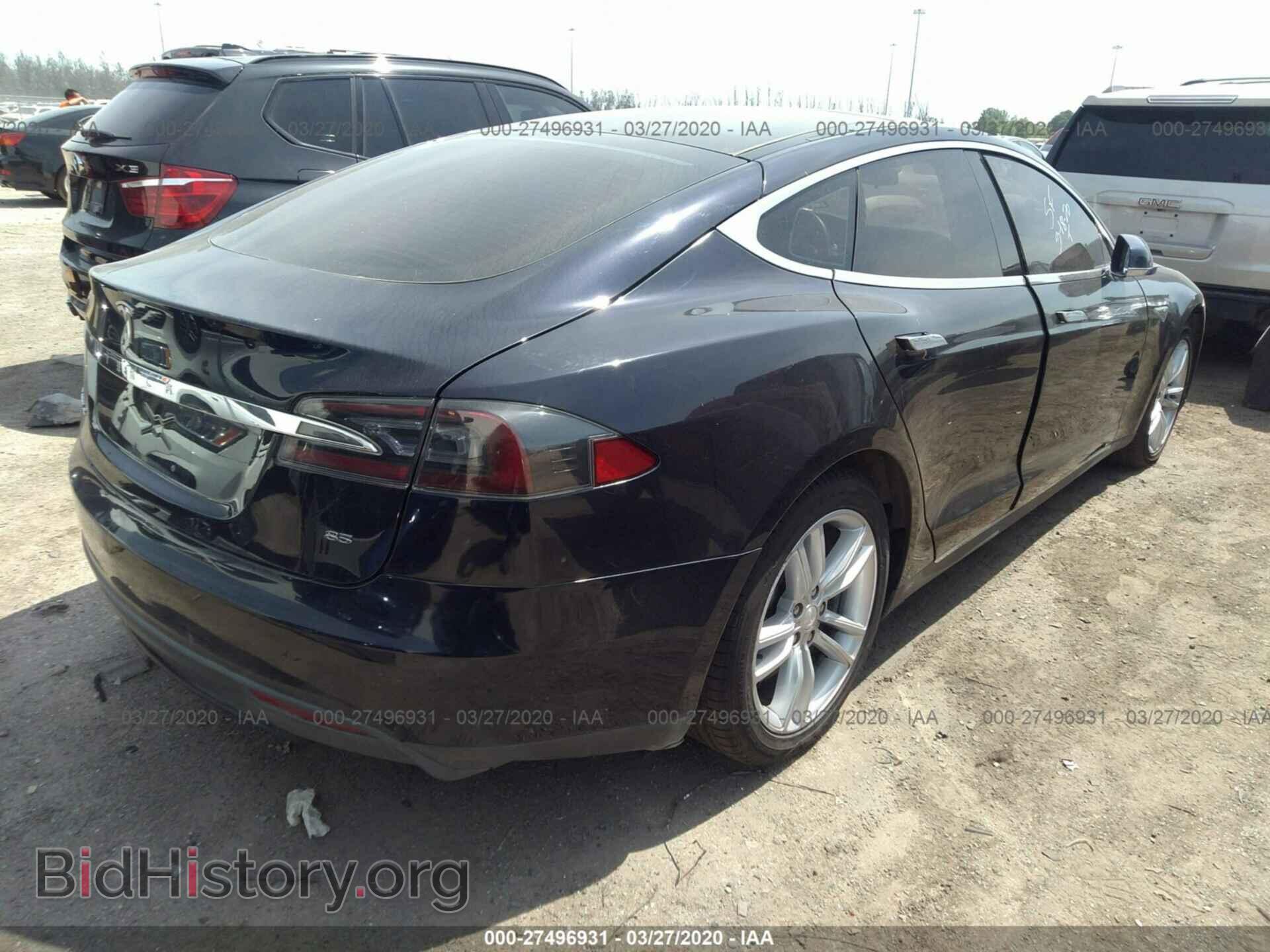 2014 TESLA MODEL S - VIN: 5YJSA1H10EFP34526 - Photo 4