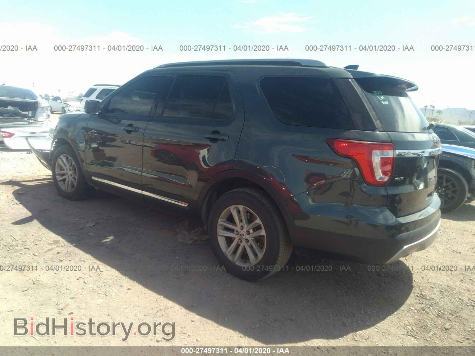 2016 FORD EXPLORER - VIN: 1FM5K7D89GGB80312 - Фото 3