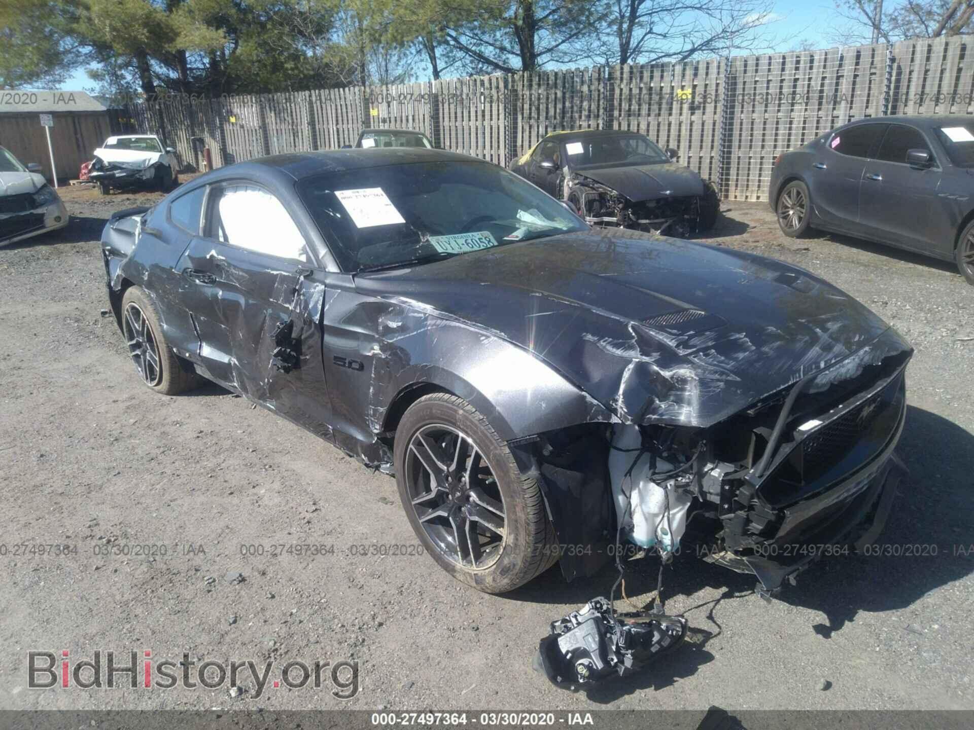 Photo 1FA6P8CF9J5153779 - FORD MUSTANG 2018