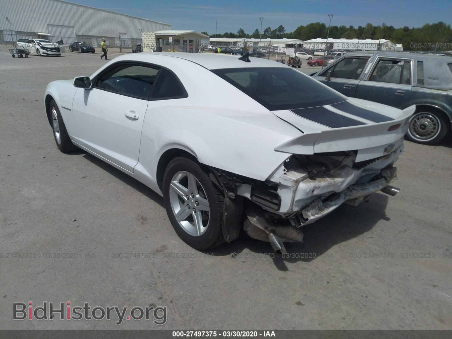 2012 CHEVROLET CAMARO - VIN: 2G1FB1E30C9130795 - Фото 3