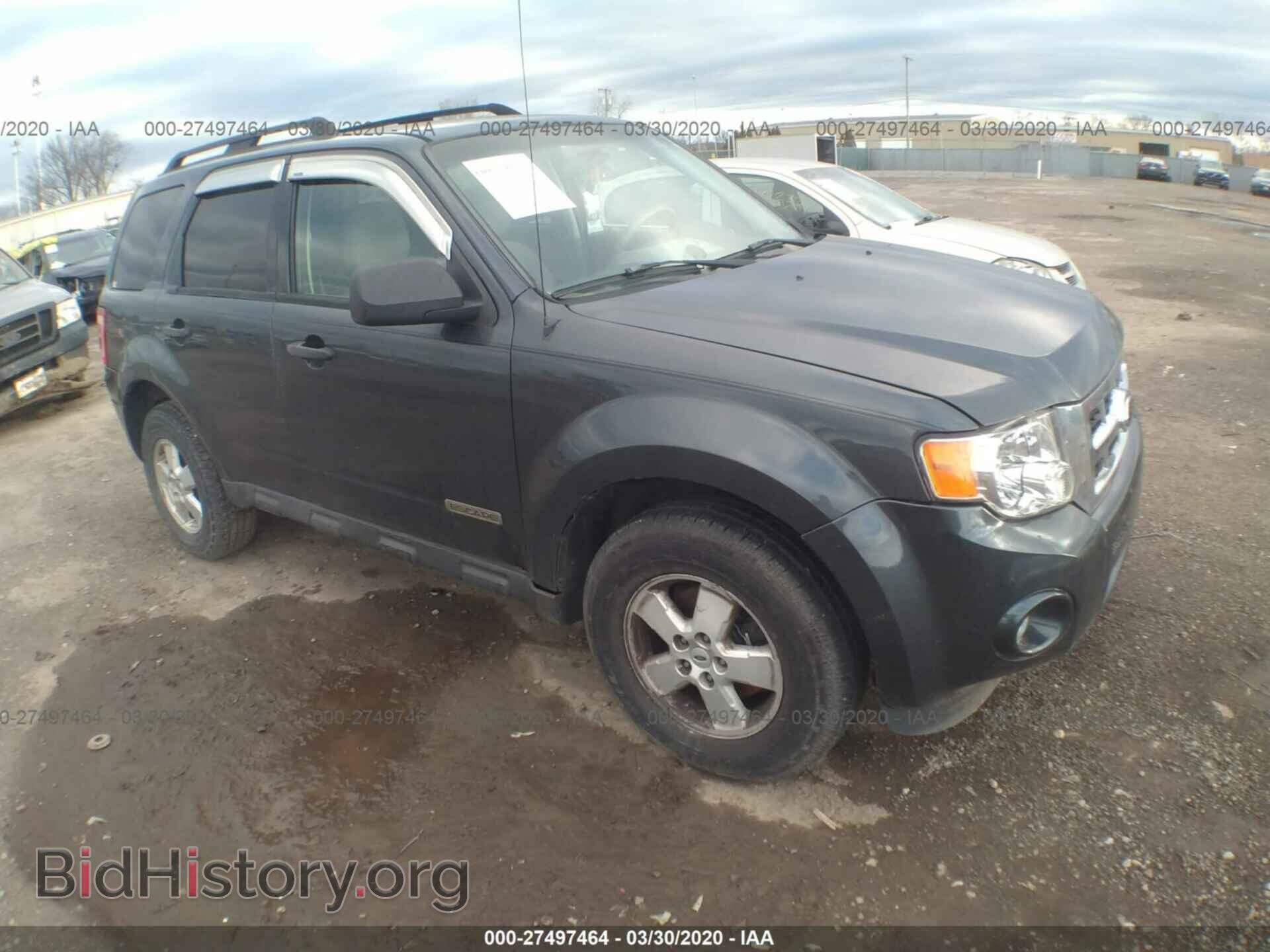 Photo 1FMCU93138KB79320 - FORD ESCAPE 2008