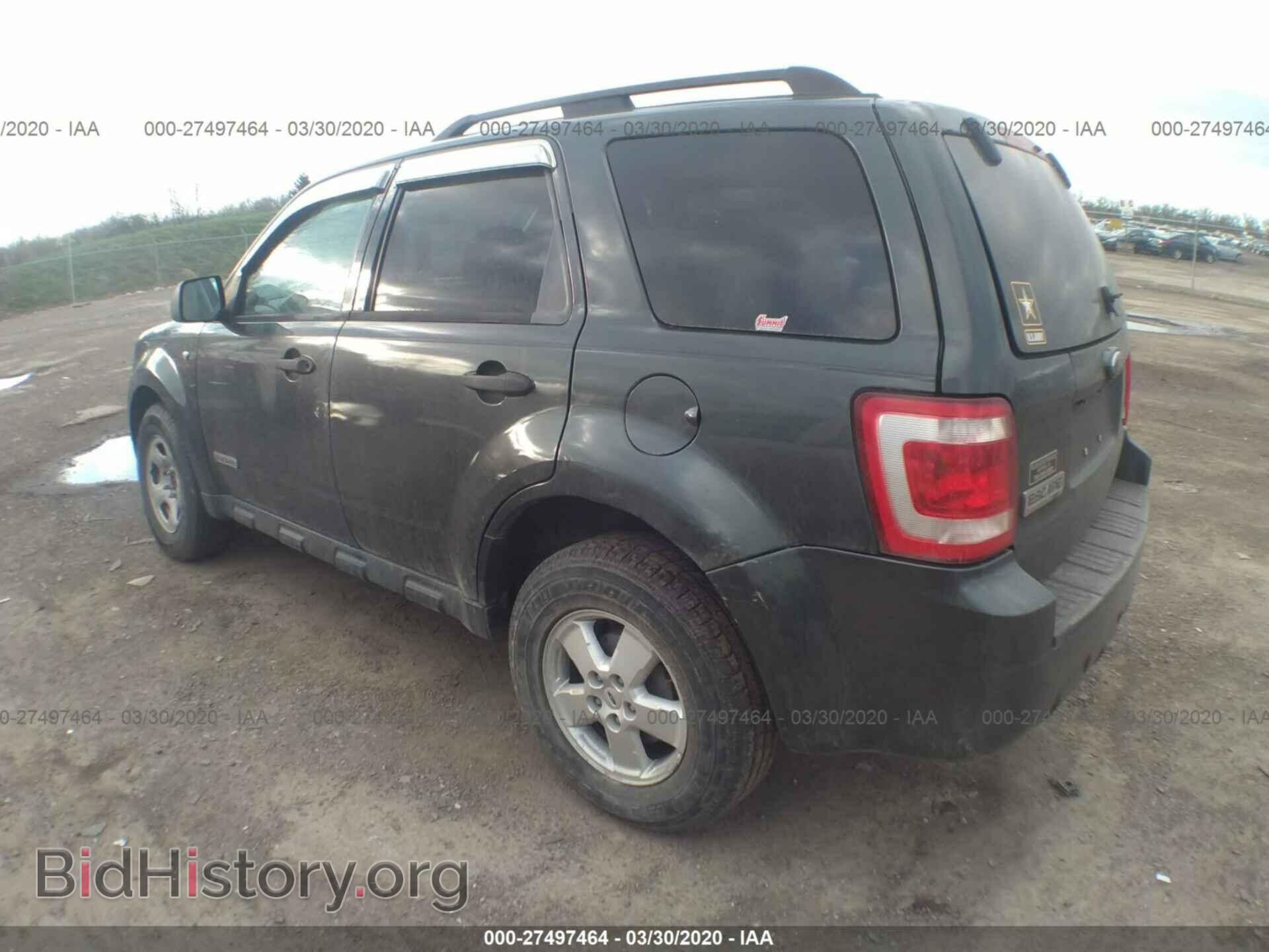 2008 FORD ESCAPE - VIN: 1FMCU93138KB79320 - Фото 3