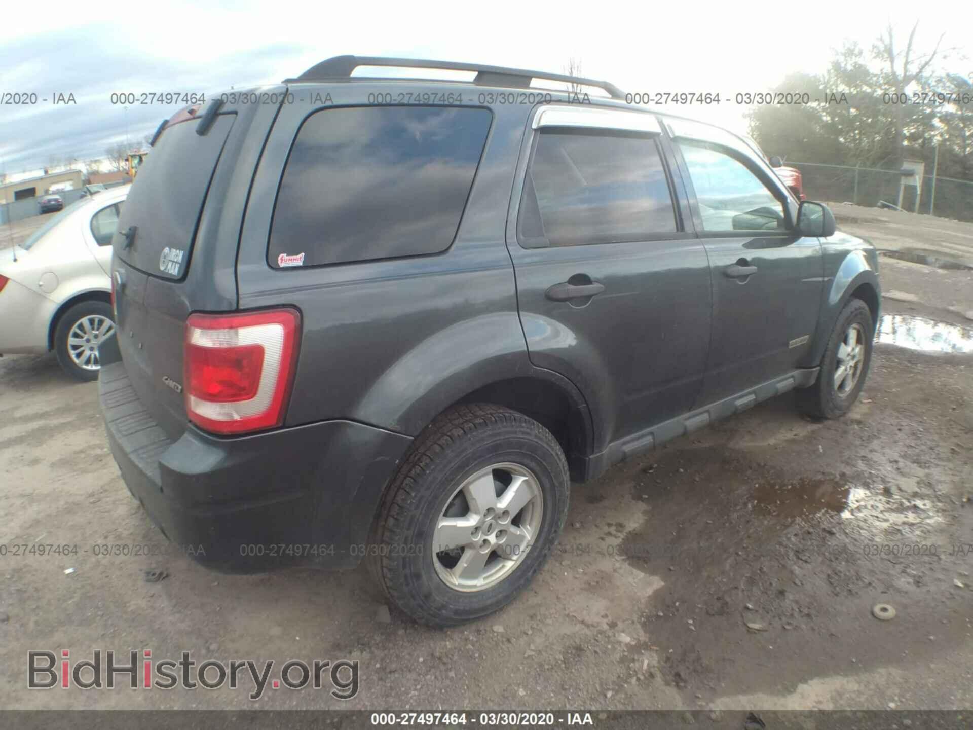 2008 FORD ESCAPE - VIN: 1FMCU93138KB79320 - Фото 4
