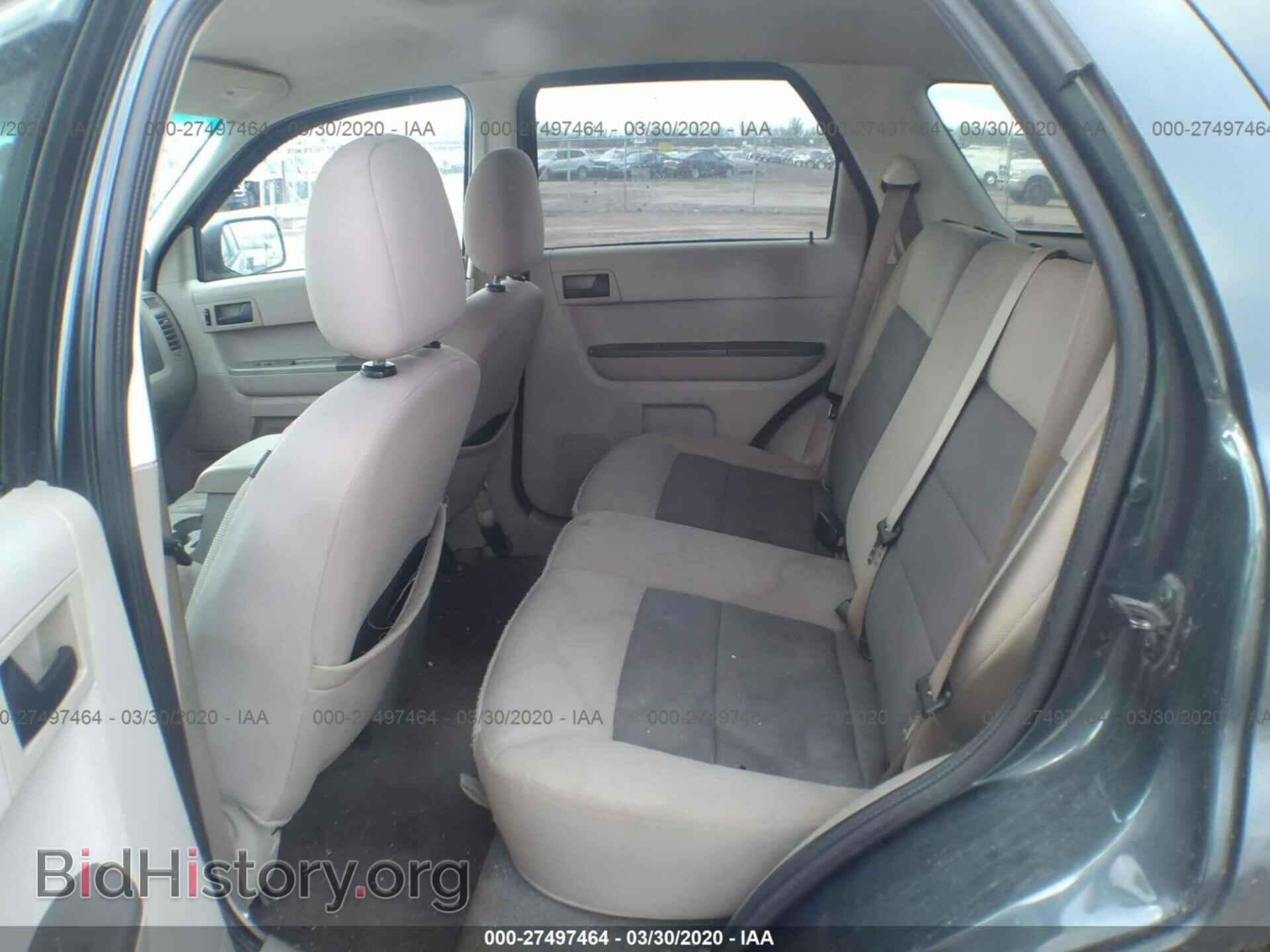 2008 FORD ESCAPE - VIN: 1FMCU93138KB79320 - Фото 8