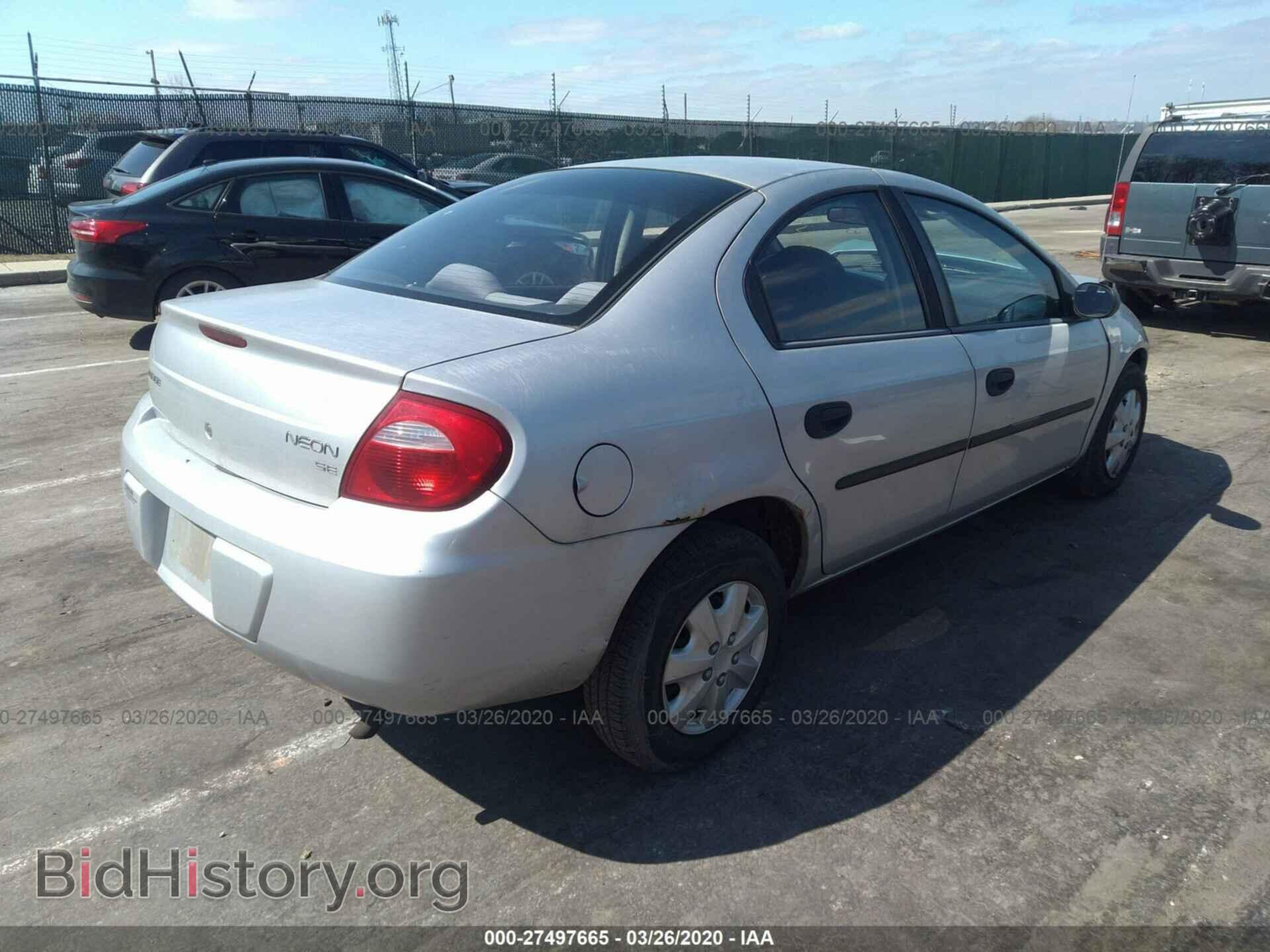 2003 DODGE NEON - VIN: 1B3ES26C93D226615 - Фото 4