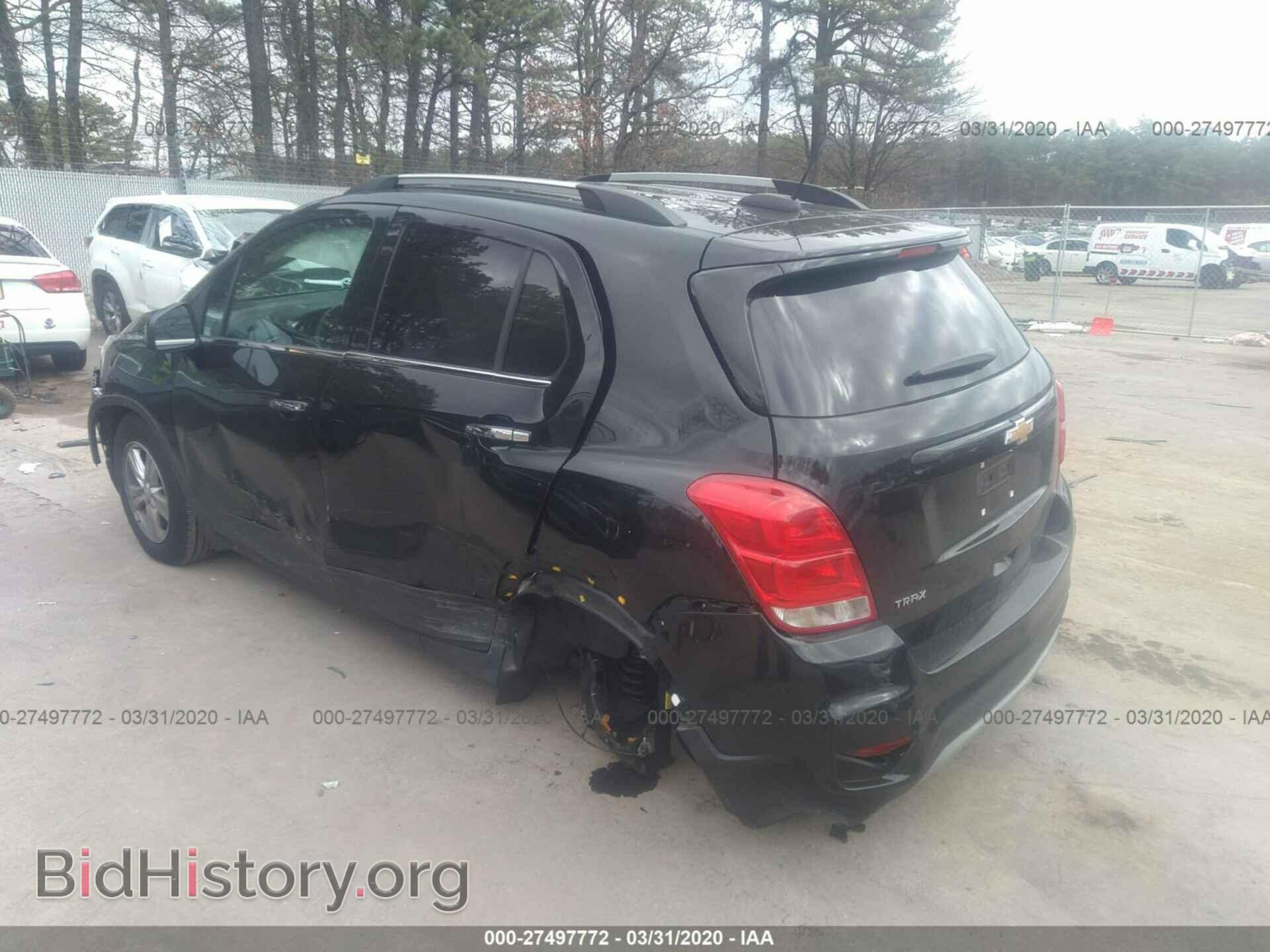 2019 CHEVROLET TRAX - VIN: KL7CJLSB8KB912163 - Фото 3