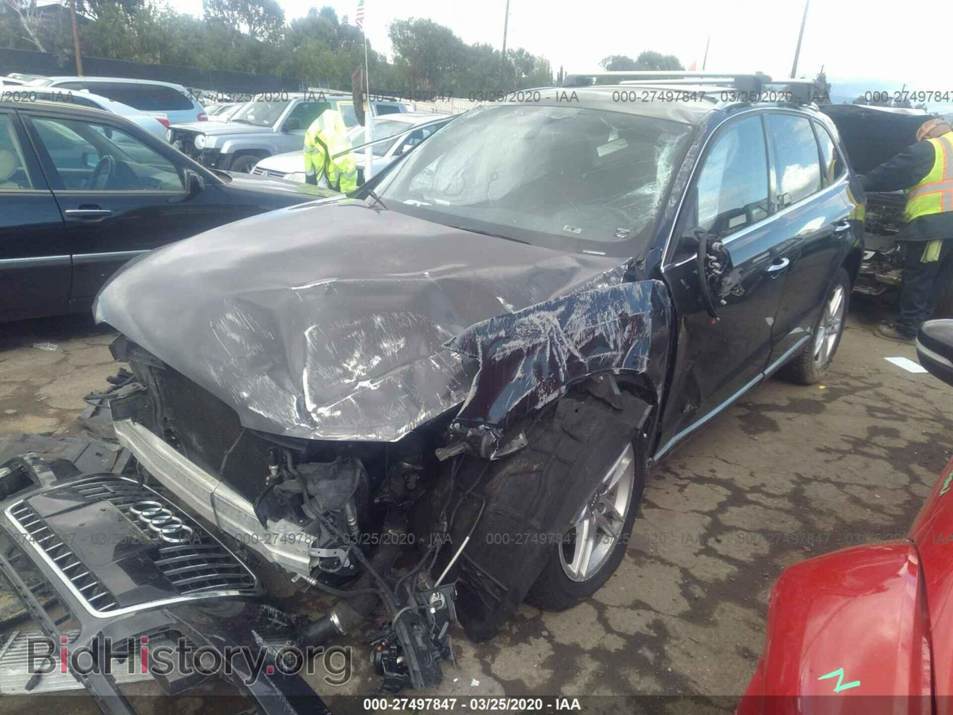 2015 AUDI Q5 - VIN: WA1CMAFP9FA064708 - Фото 2