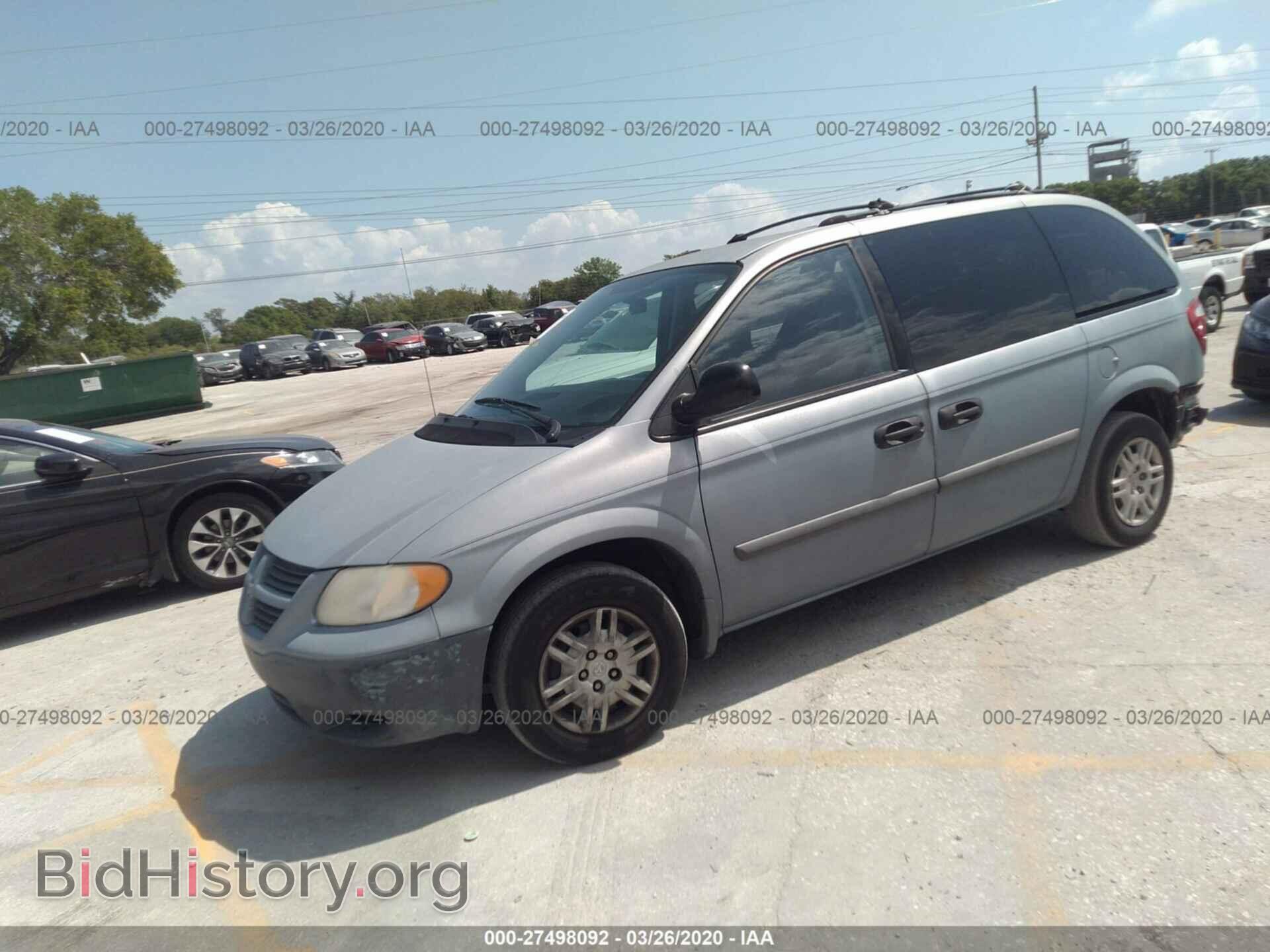 2005 DODGE CARAVAN - VIN: 1D4GP25R45B270375 - Фото 2