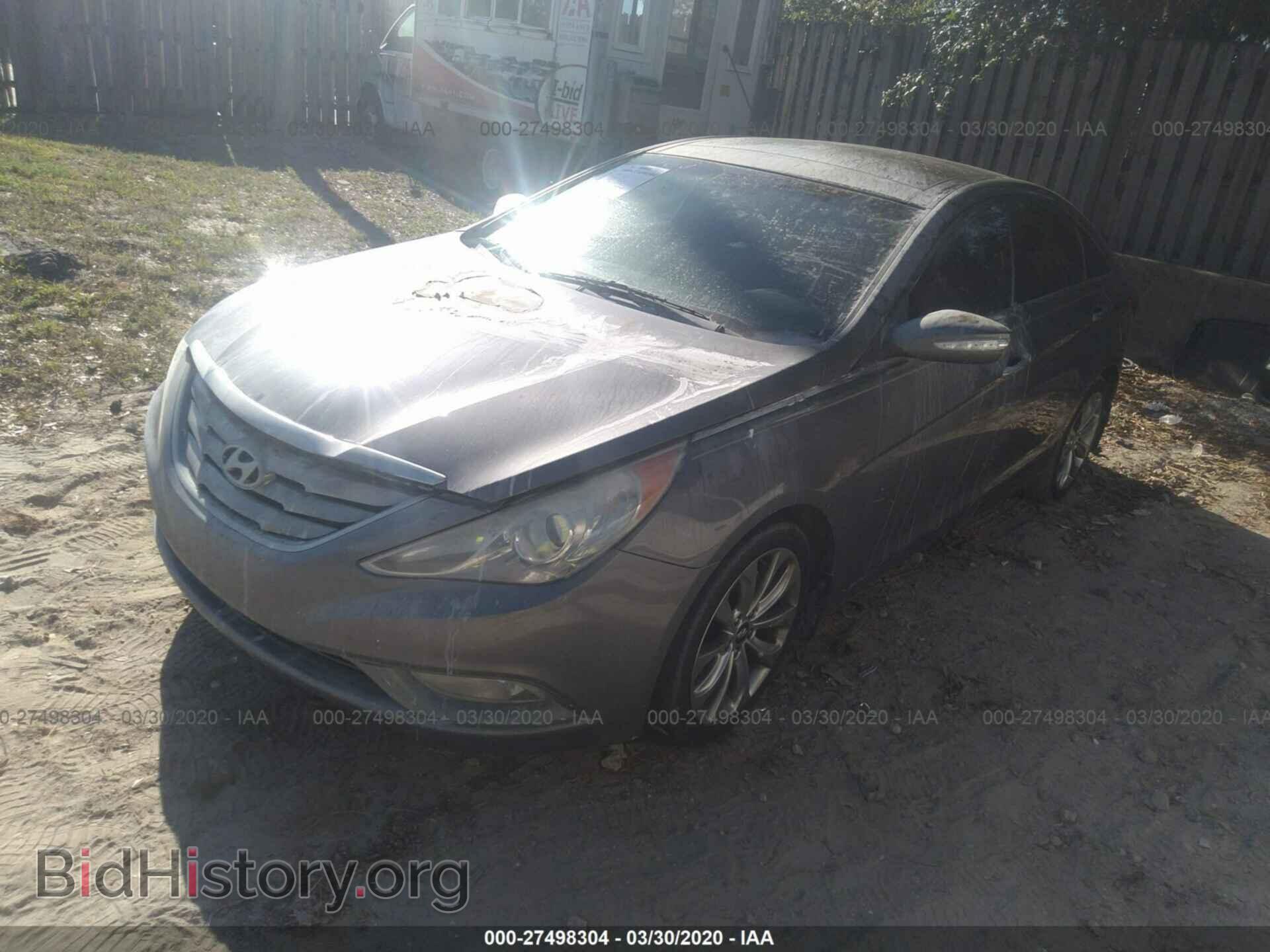 2012 HYUNDAI SONATA - VIN: 5NPEC4ABXCH477885 - Фото 2