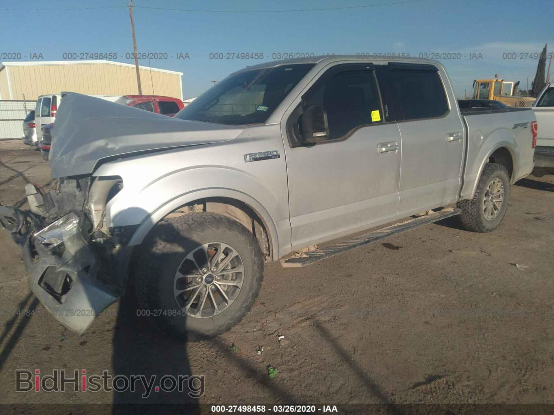 2018 FORD F150 - VIN: 1FTEW1E58JKC66449 - Фото 2
