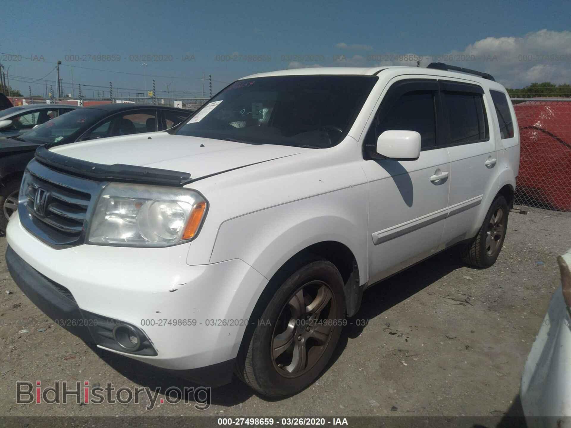 2012 HONDA PILOT - VIN: 5FNYF3H56CB024831 - Photo 2