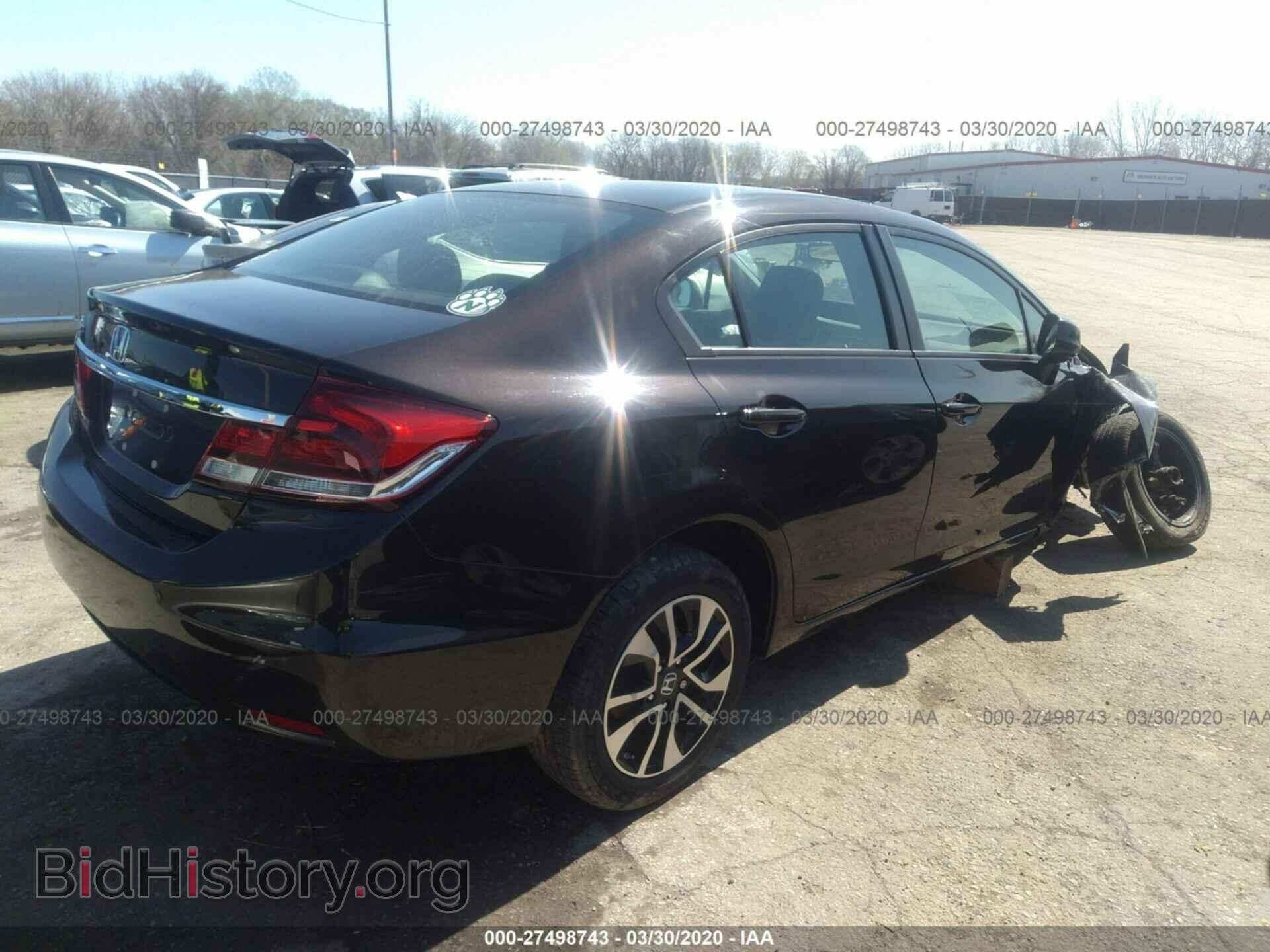 2013 HONDA CIVIC - VIN: 19XFB2F8XDE063648 - Фото 4
