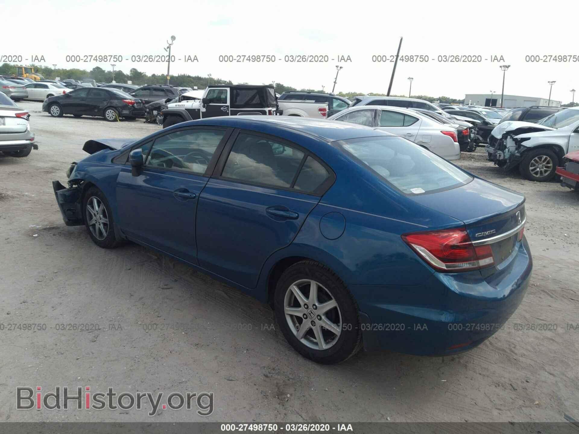 2014 HONDA CIVIC - VIN: 19XFB2F54EE043631 - Photo 3