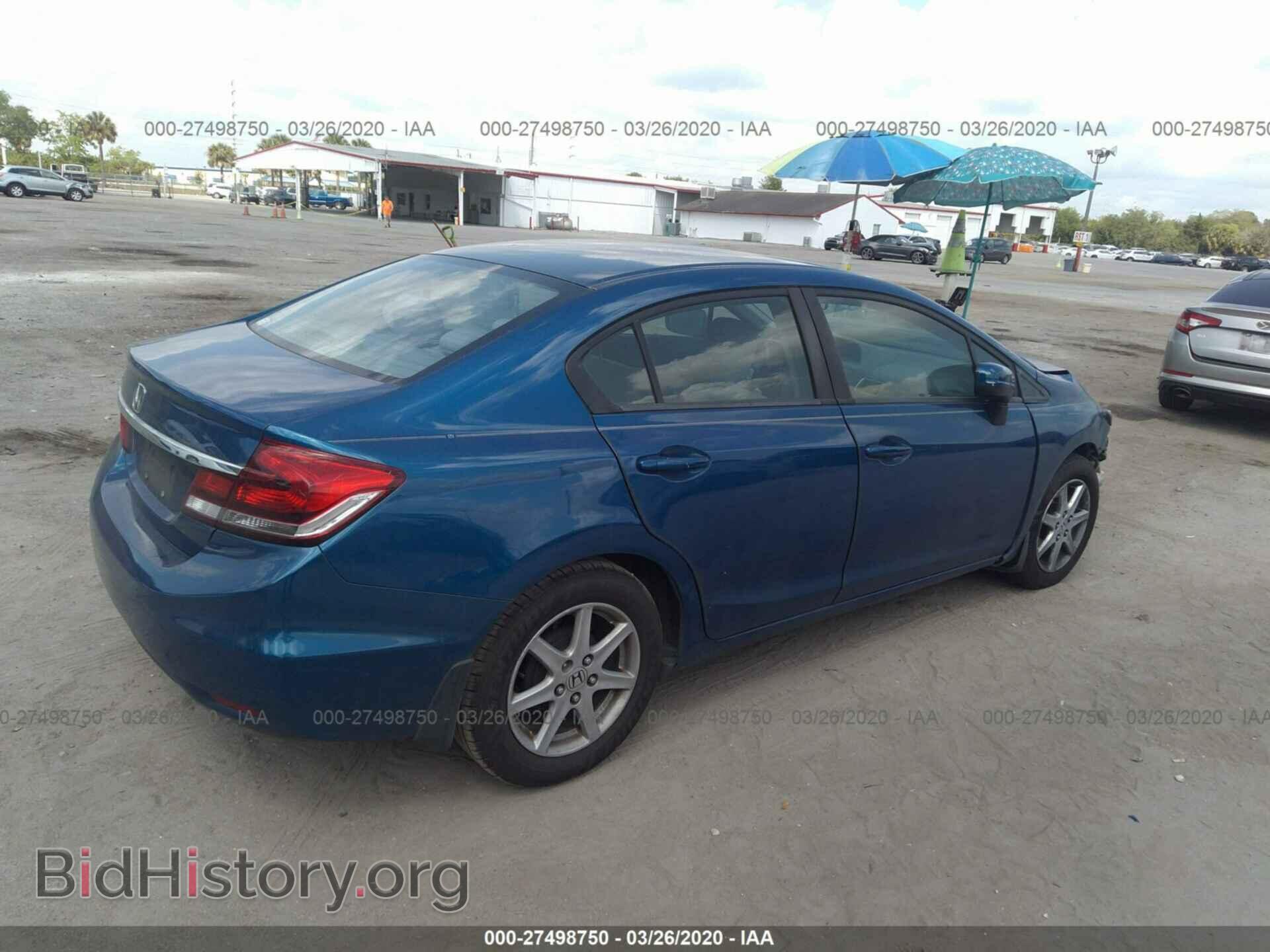 2014 HONDA CIVIC - VIN: 19XFB2F54EE043631 - Photo 4
