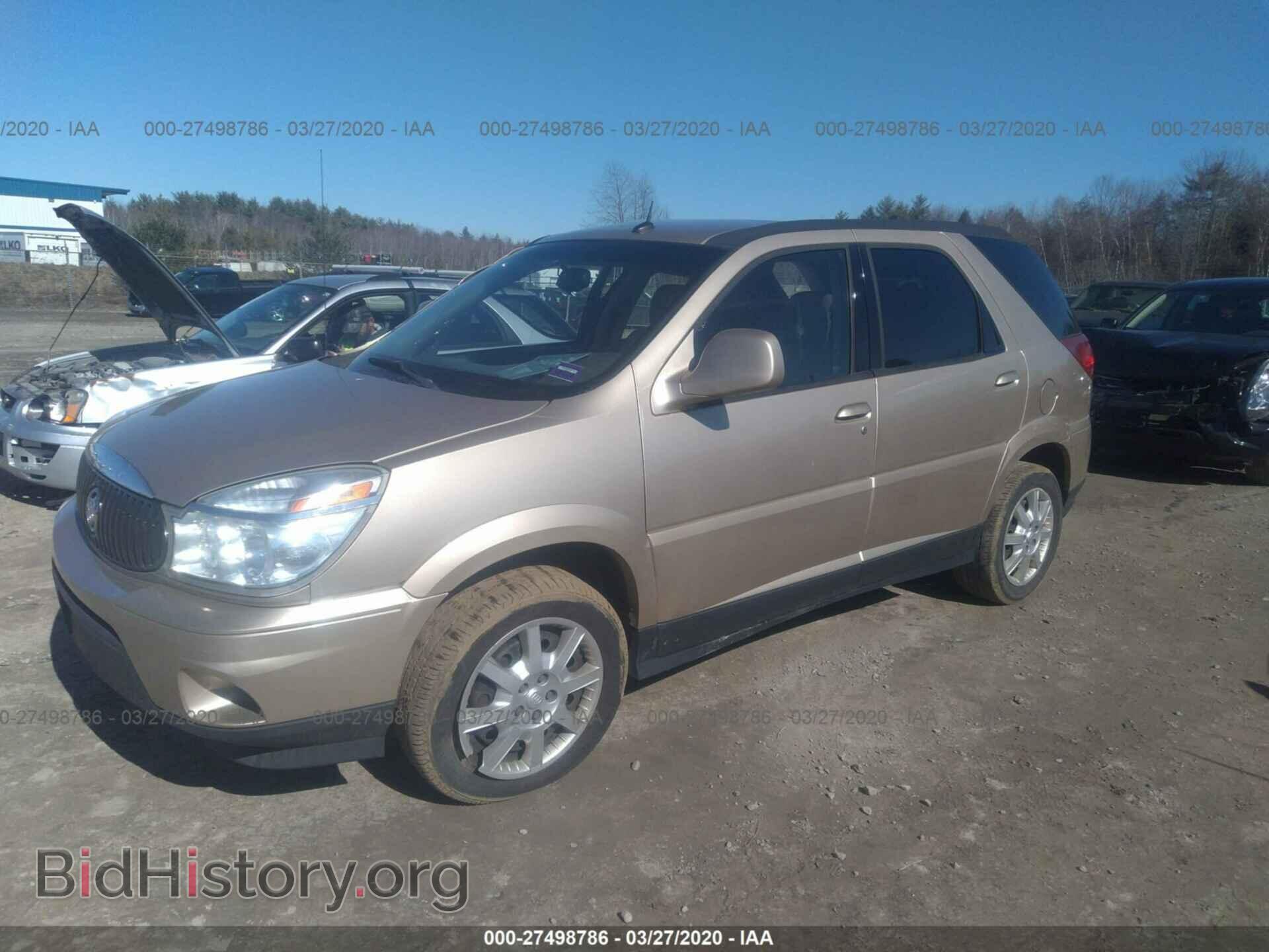 2006 BUICK RENDEZVOUS - VIN: 3G5DA03L06S594439 - Фото 2
