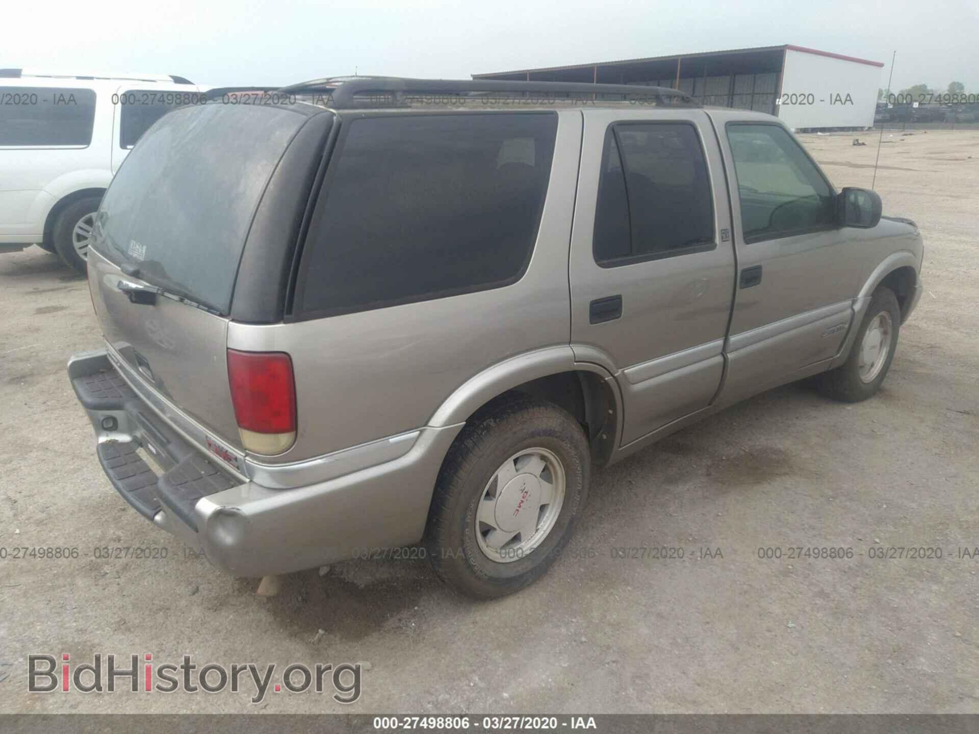 2000 GMC JIMMY - VIN: 1GKCS13W7Y2222200 - Фото 4