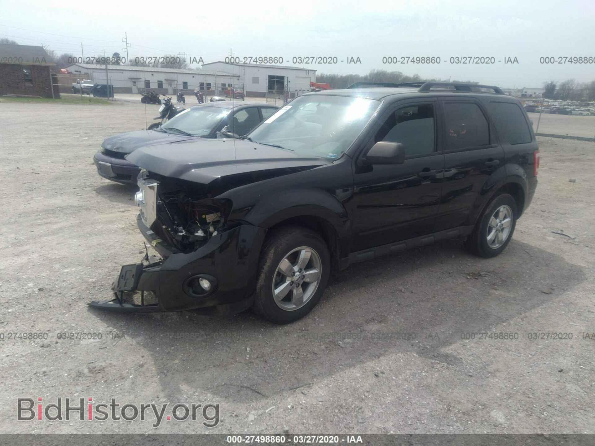 2011 FORD ESCAPE - VIN: 1FMCU0DGXBKB91003 - Photo 2
