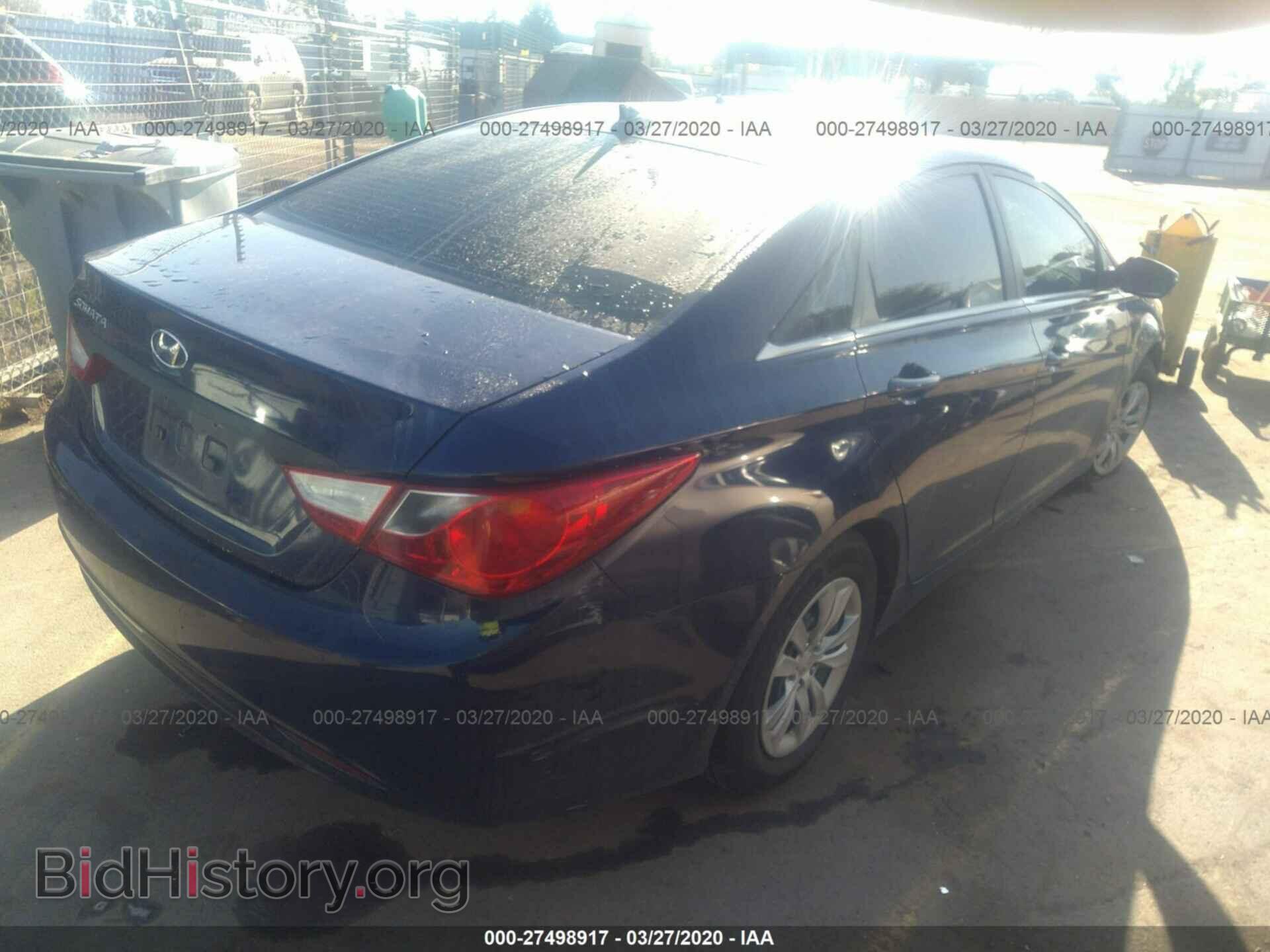 2012 HYUNDAI SONATA - VIN: 5NPEB4AC8CH349219 - Фото 4