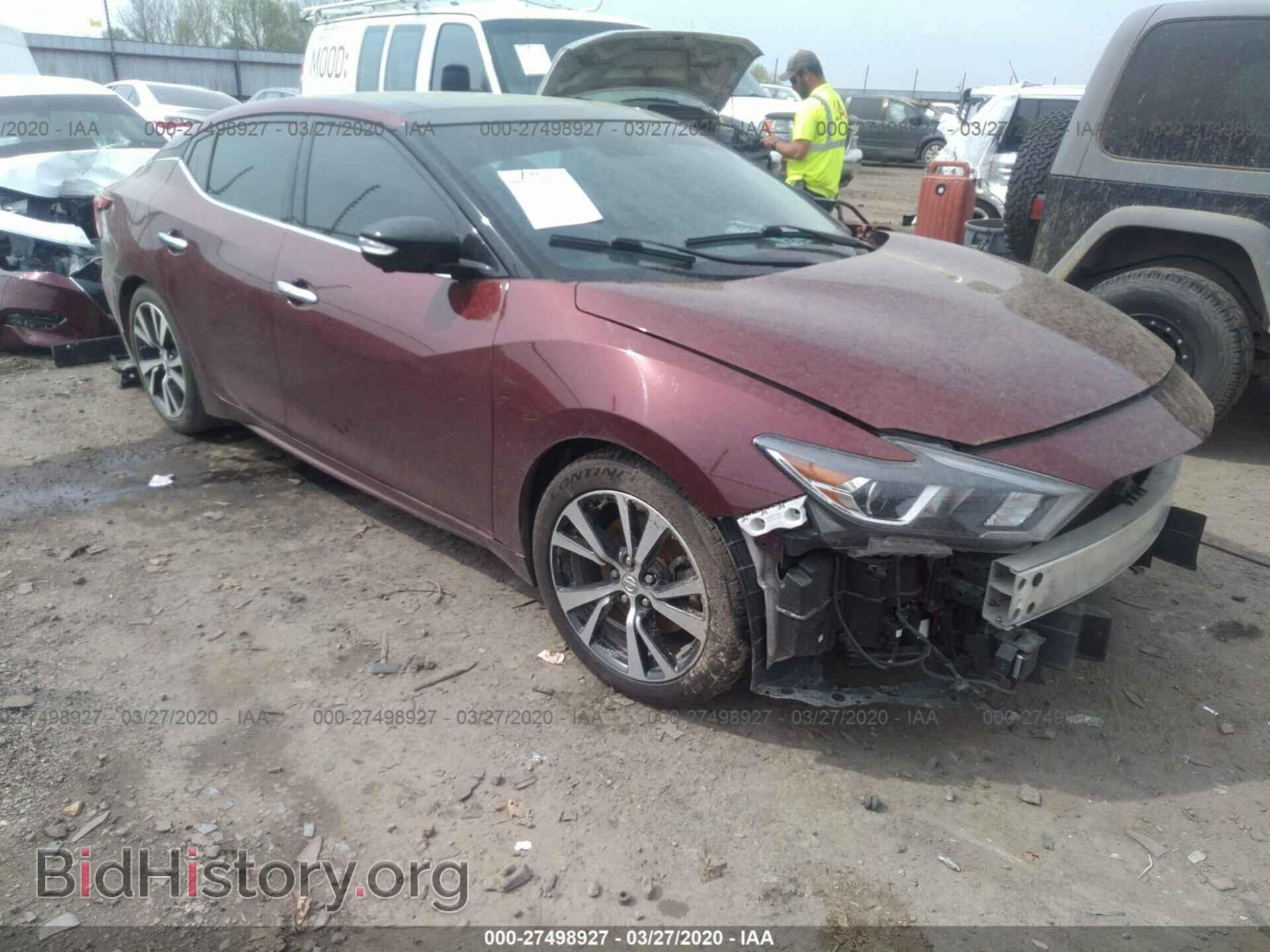 Фотография 1N4AA6AP6HC416585 - NISSAN MAXIMA 2017